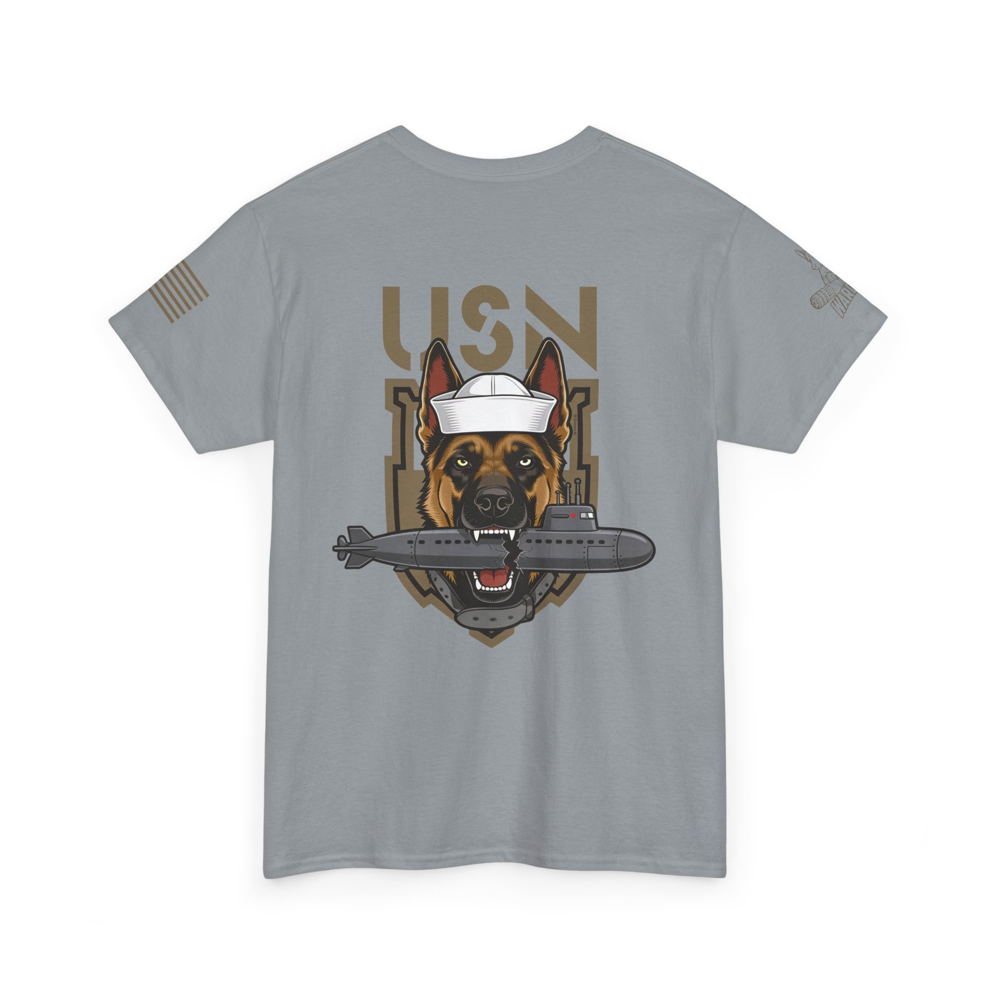 US Navy MWD K9 Defender Military T-Shirt - Image 24