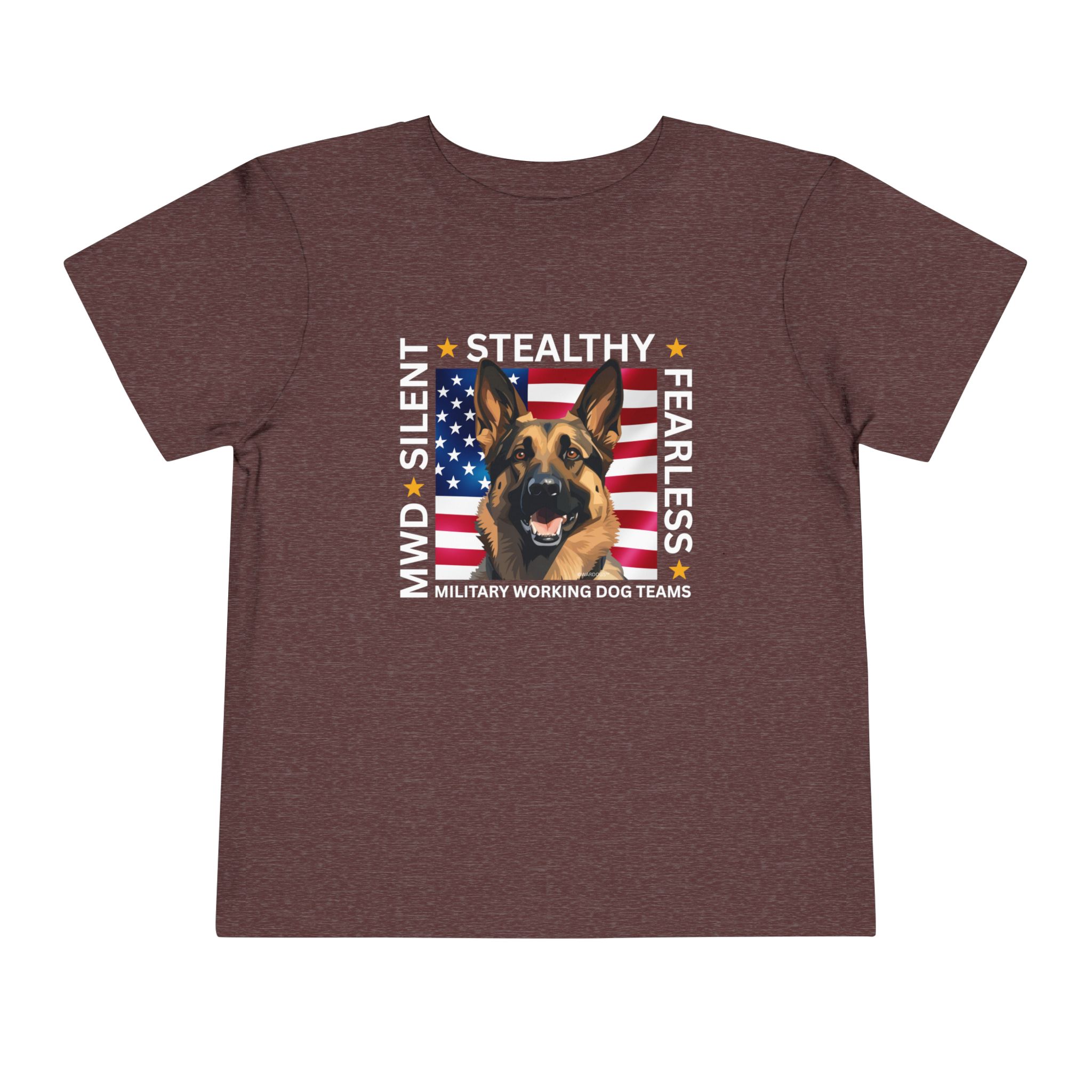 Patriotic German Shepherd Toddler Tee - USA Flag Puppy Kids Shirt - Image 22