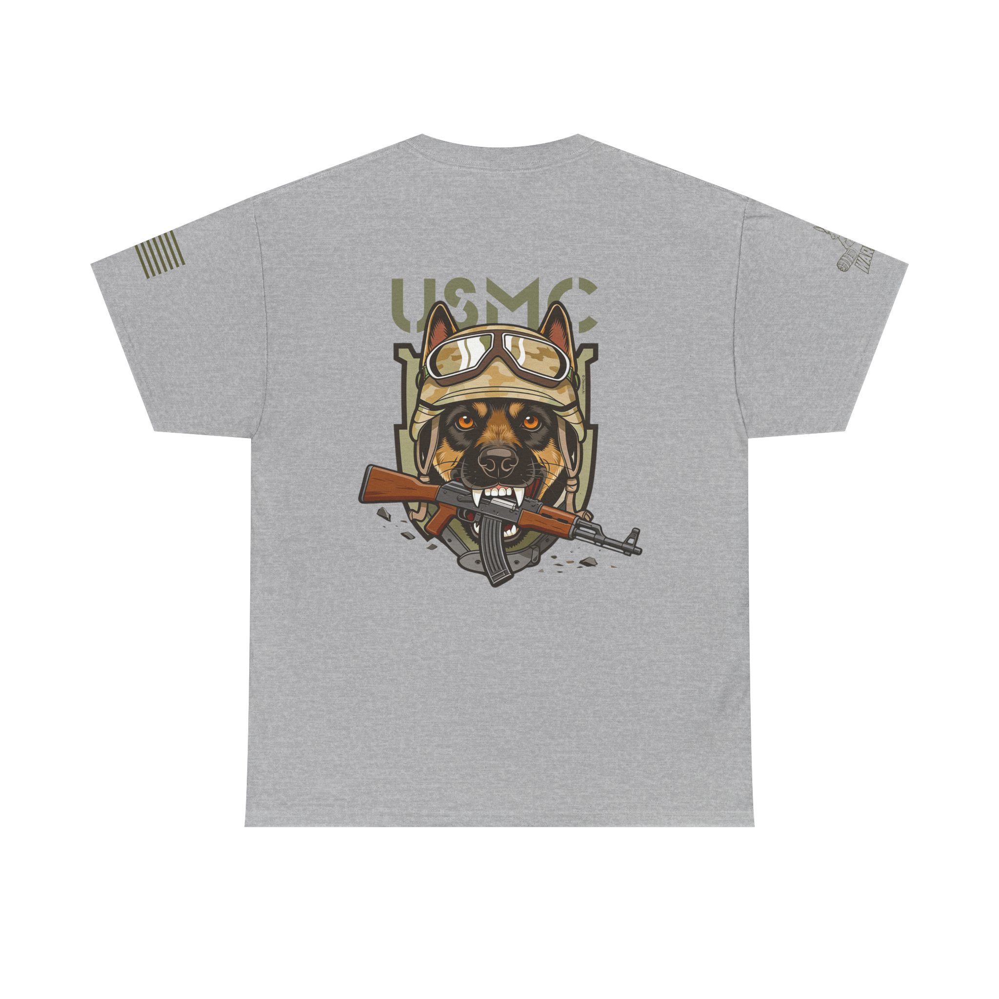 US Marine Corps MWD K9 Defender Military T-Shirt - Image 10