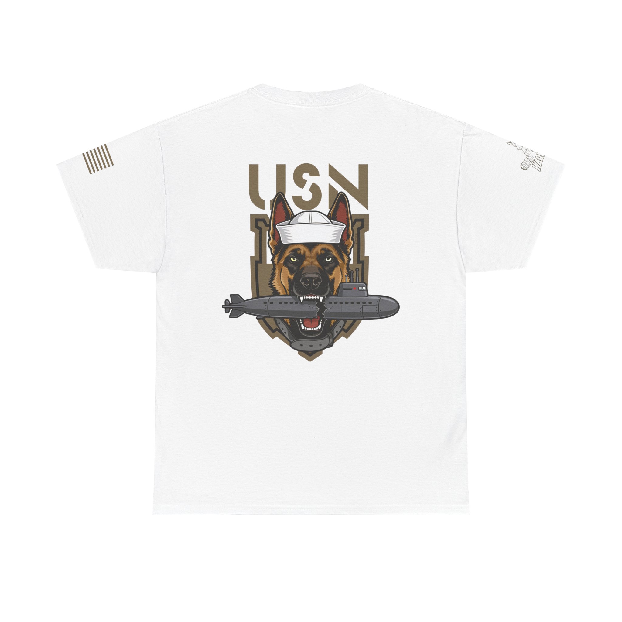 US Navy MWD K9 Defender Military T-Shirt - Image 6