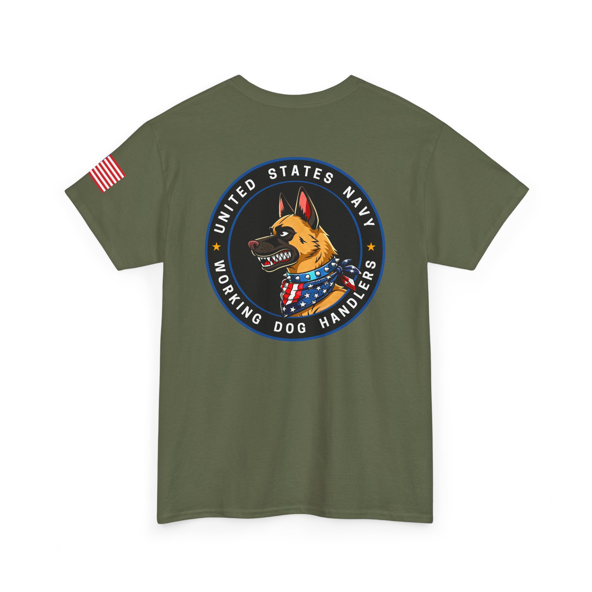 U.S. Navy Working Dog Handlers T‑Shirt — K9 Patch Tee - Image 13