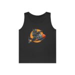 US Navy — 'Big Boy Toys' Submarine Graphic Muscle Tank - black text