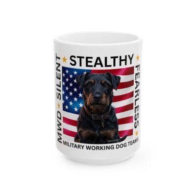 Copy of MWD “FEARLESS” Mug — Military K9 Coffee Cup (11oz/15oz) Jagdterrier