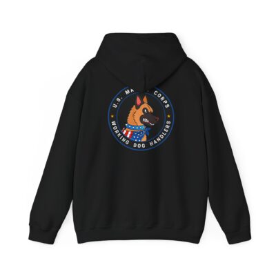 US Marines Working Dog Handlers Hoodie — Patriotic K9 Unit Pullover