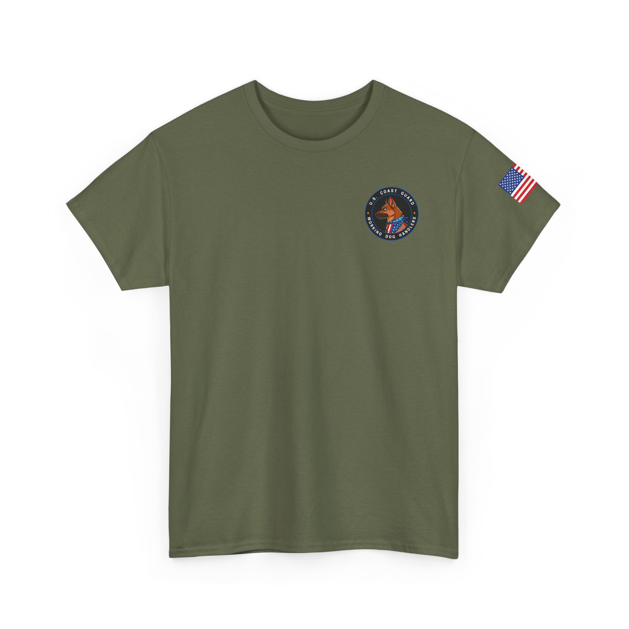 U.S. Coast Guard Working Dog Handlers T‑Shirt — K9 Patch Tee - Image 16