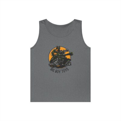 US Army Tank Top — “Big Boy Toys” – black text