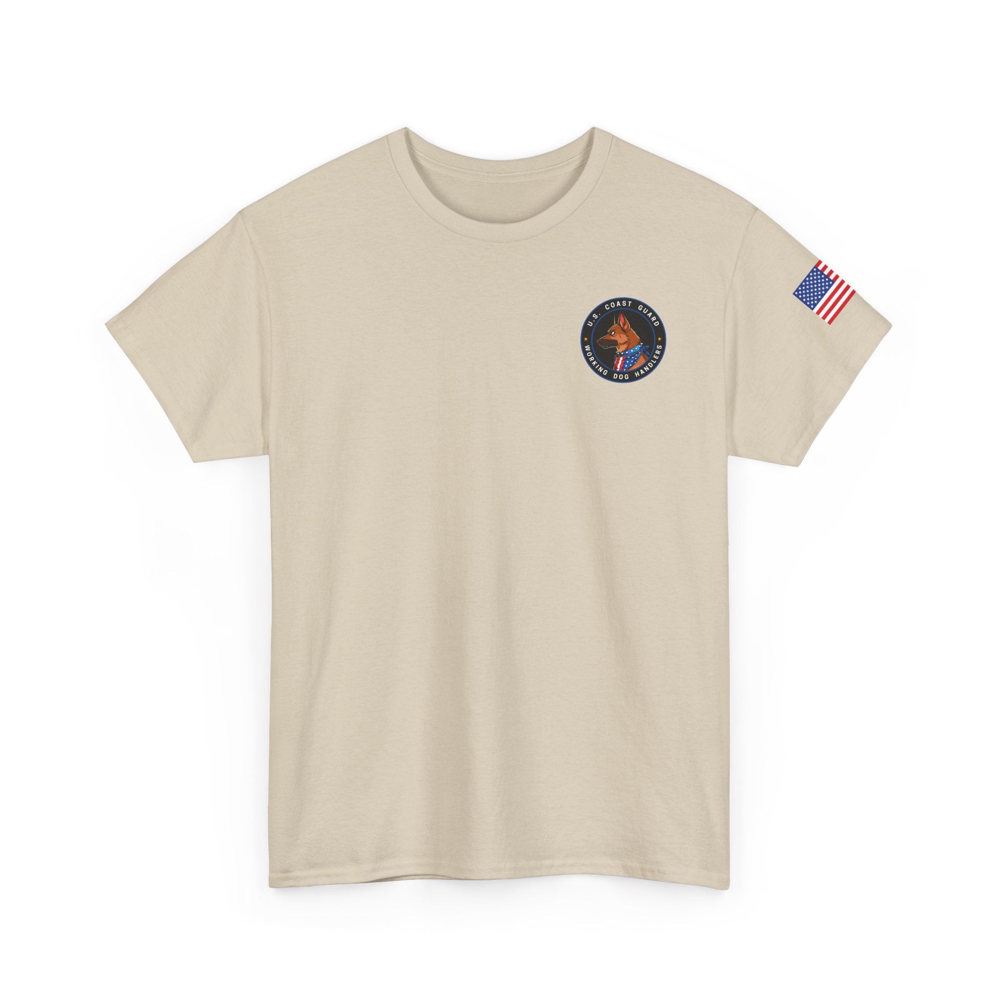 U.S. Coast Guard Working Dog Handlers T‑Shirt — K9 Patch Tee - Image 10
