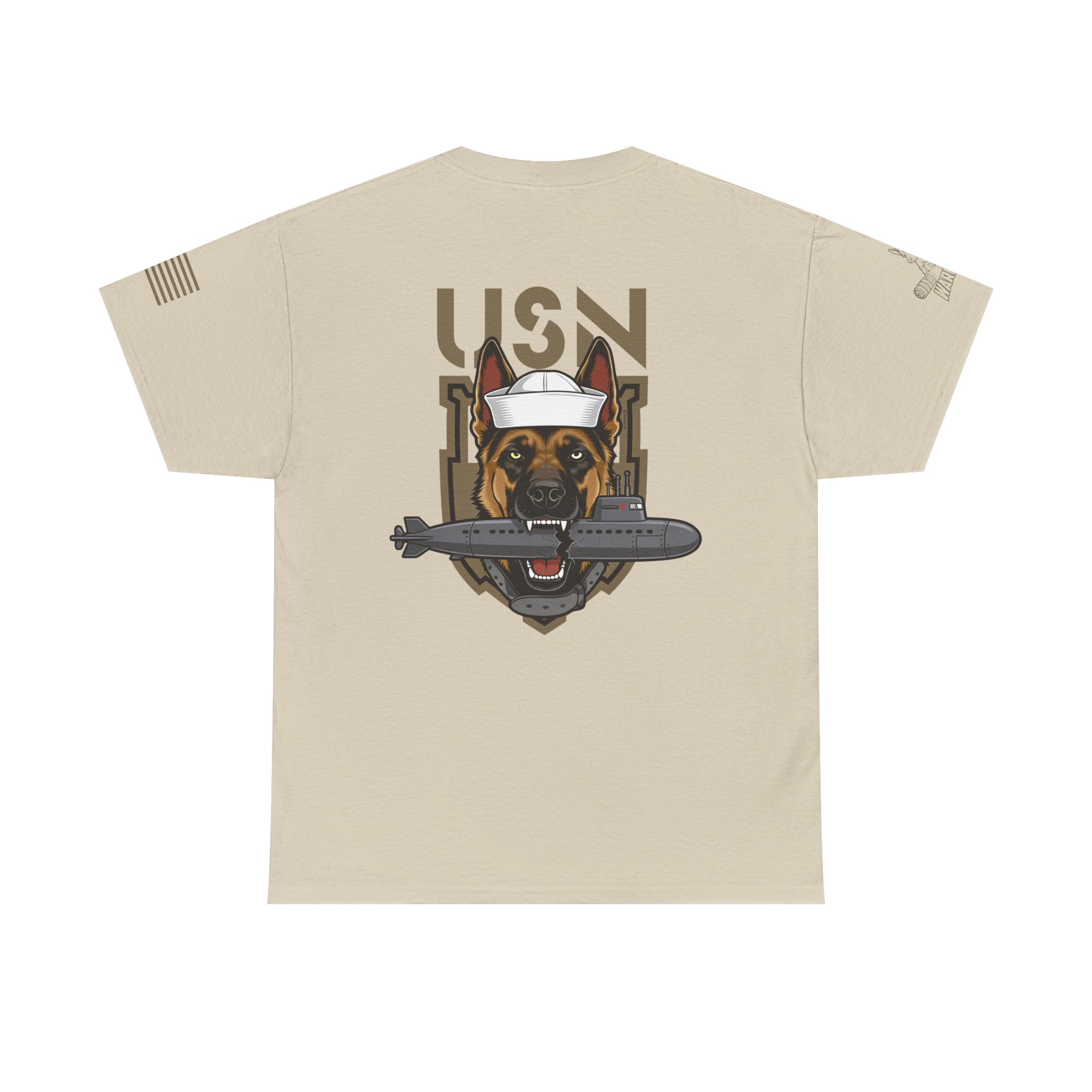 US Navy MWD K9 Defender Military T-Shirt - Image 10