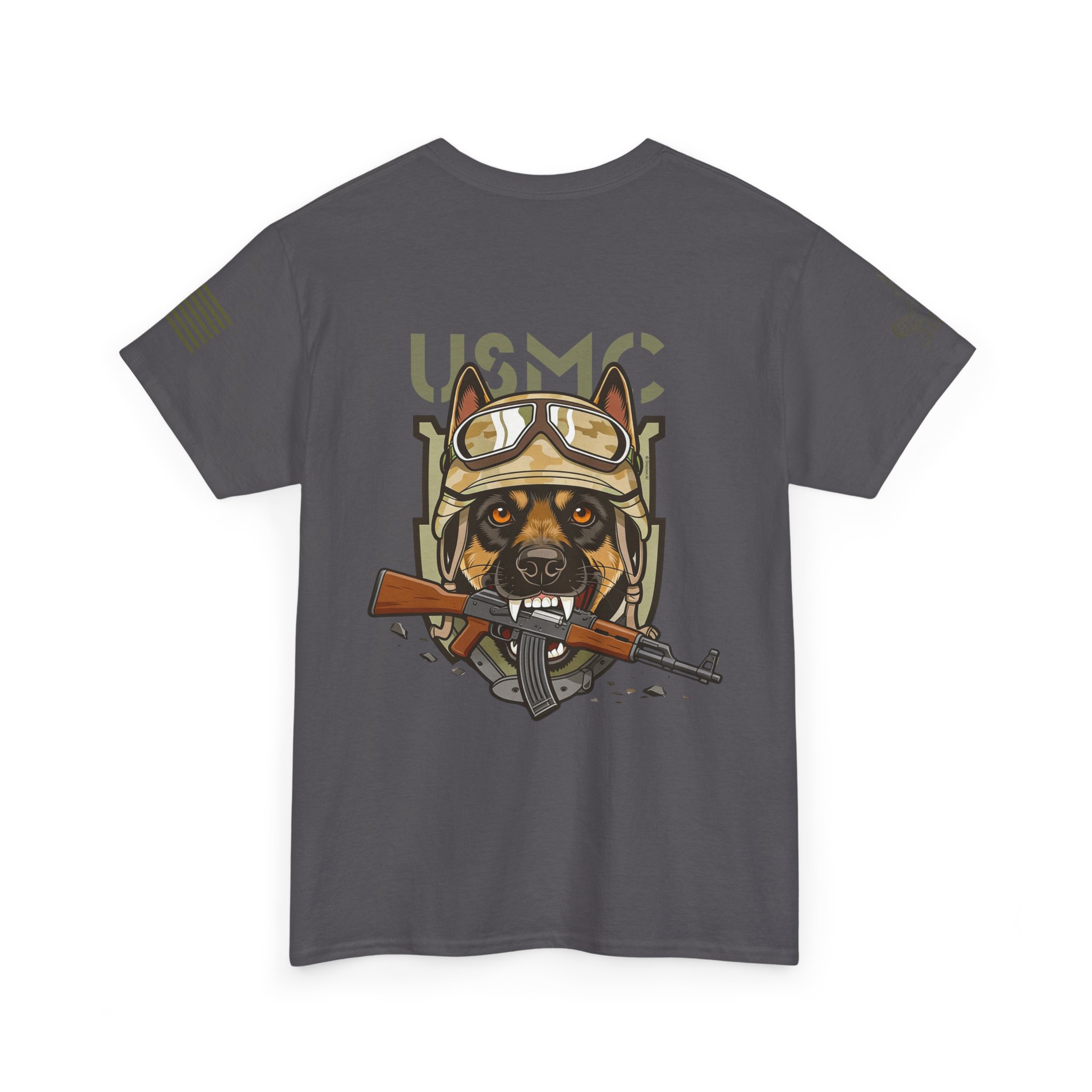 US Marine Corps MWD K9 Defender Military T-Shirt - Image 28