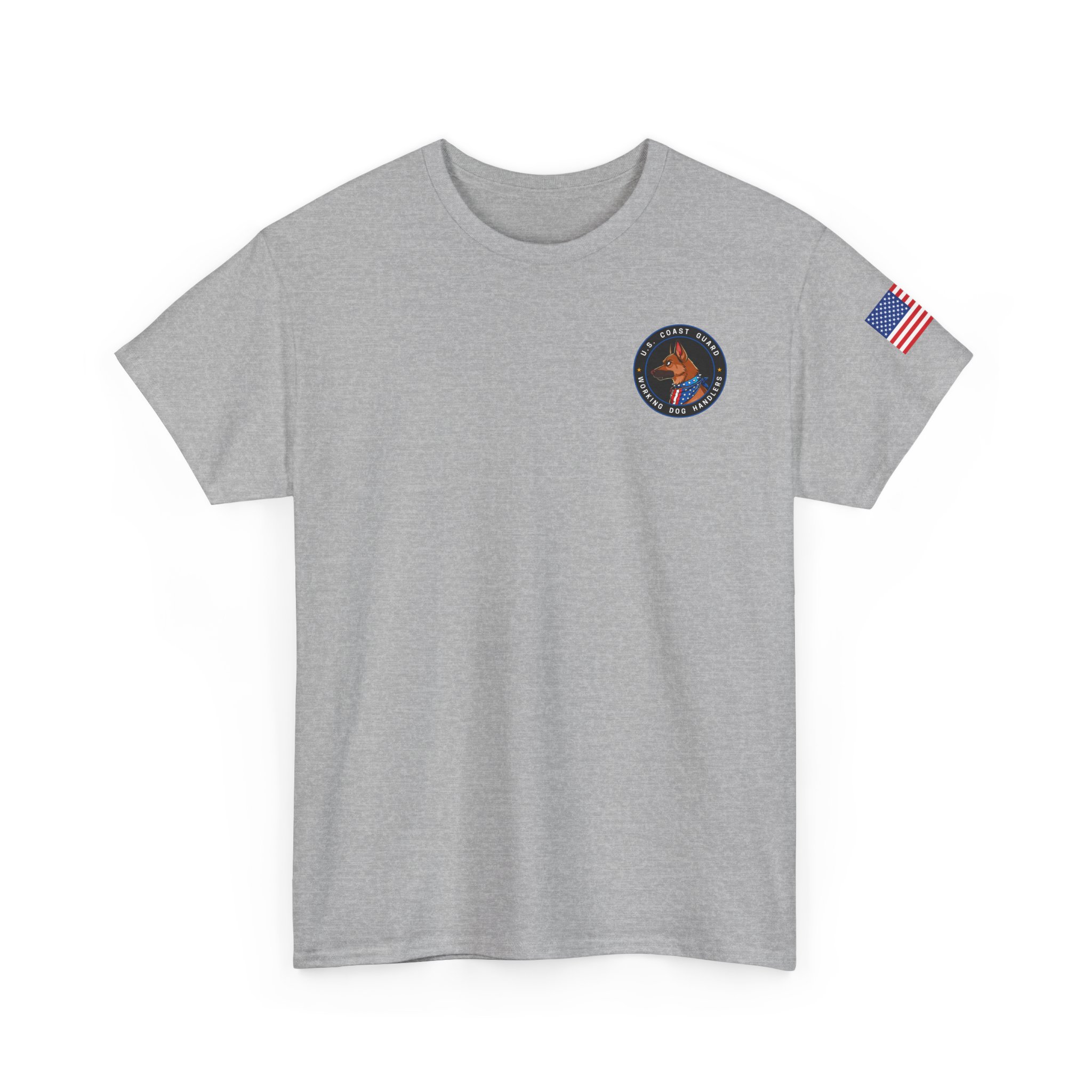 U.S. Coast Guard Working Dog Handlers T‑Shirt — K9 Patch Tee - Image 13