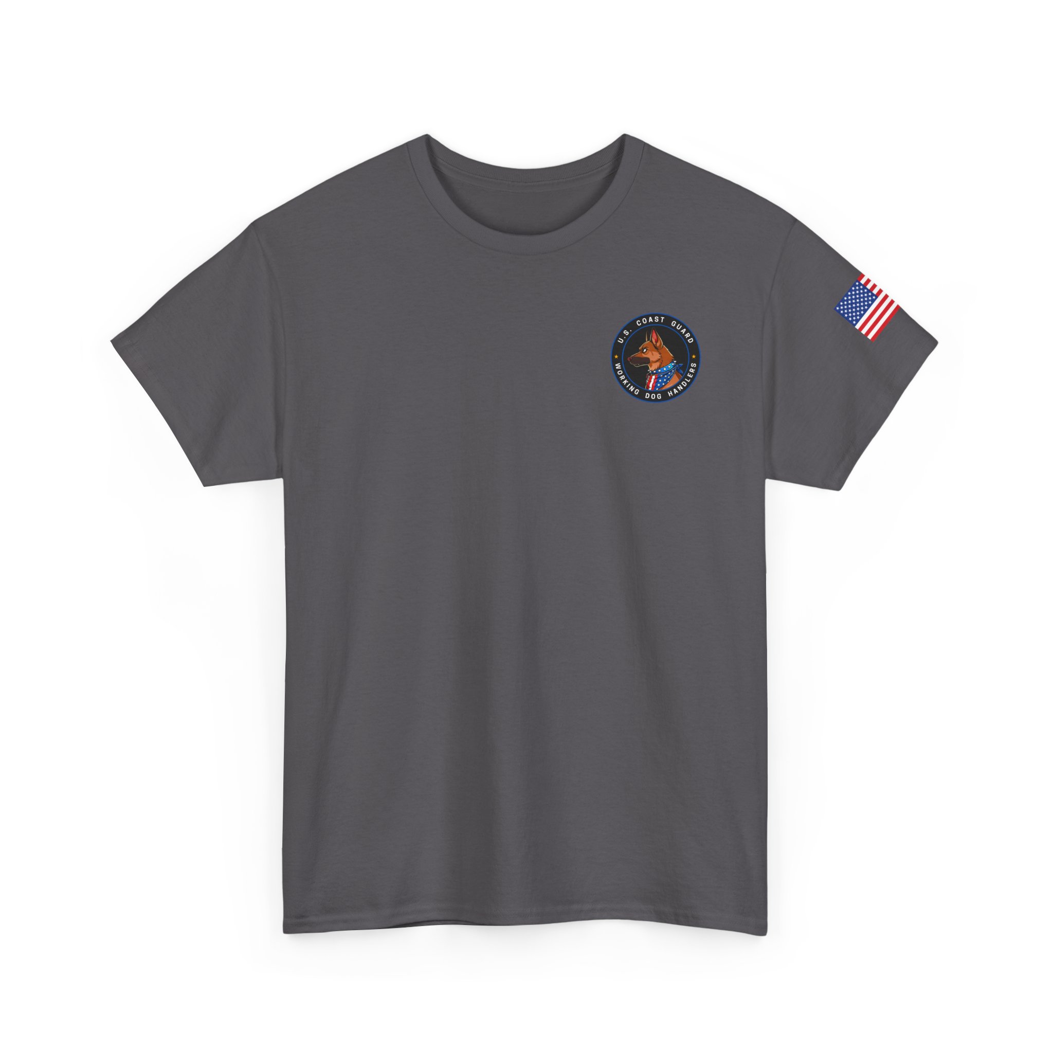 U.S. Coast Guard Working Dog Handlers T‑Shirt — K9 Patch Tee - Image 25