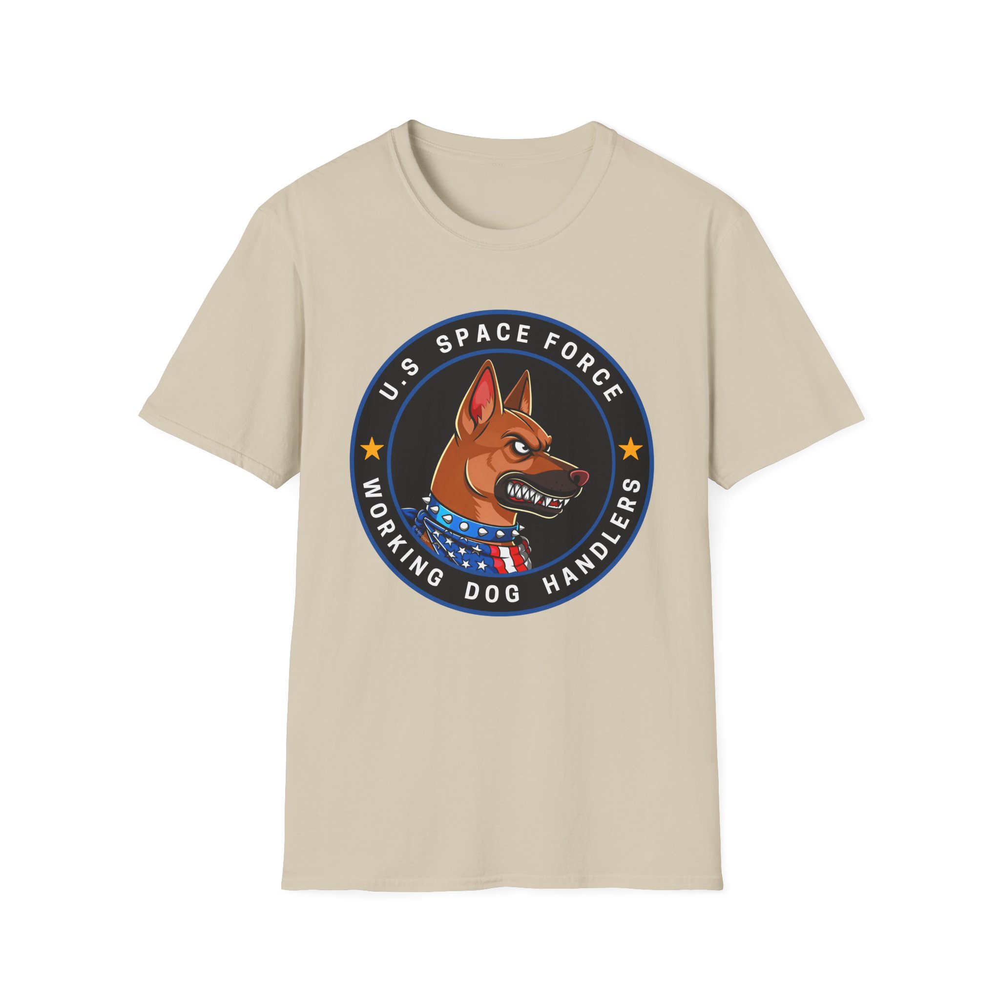 U.S. Space Force Working Dog Handlers T-Shirt - Image 3
