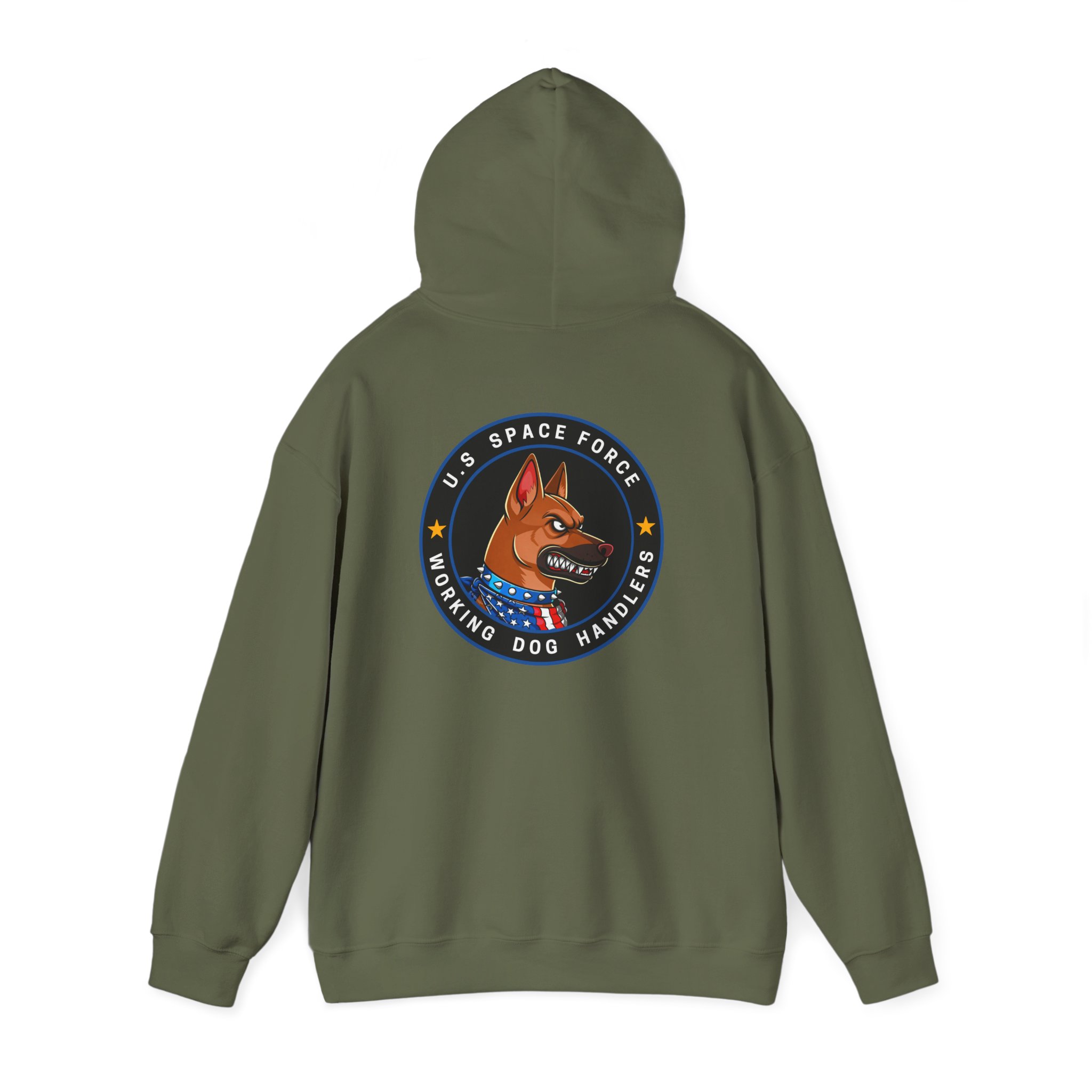 US Space Force Working Dog Handlers Hoodie — Patriotic K9 Unit Pullover - Image 12