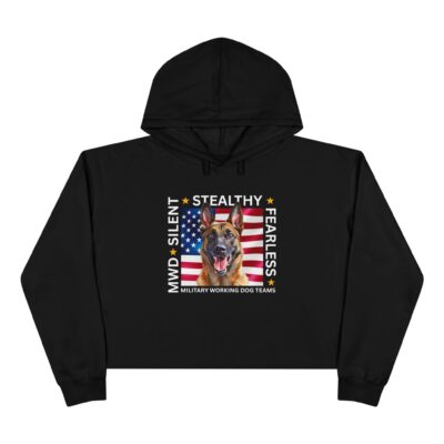 Patriotic “Fearless” Canine Series – Belgian Malinois – Fron