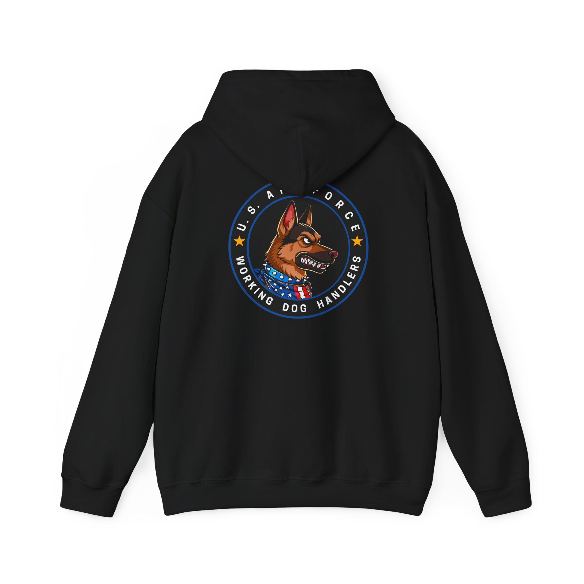U.S. Air Force Working Dog Handlers Hoodie — Patriotic K9 Unit Pullover - Image 9