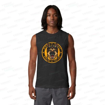 US AIR FORCE Guard Dog Muscle Tank — ‘Beware of the Dog’ Graphic