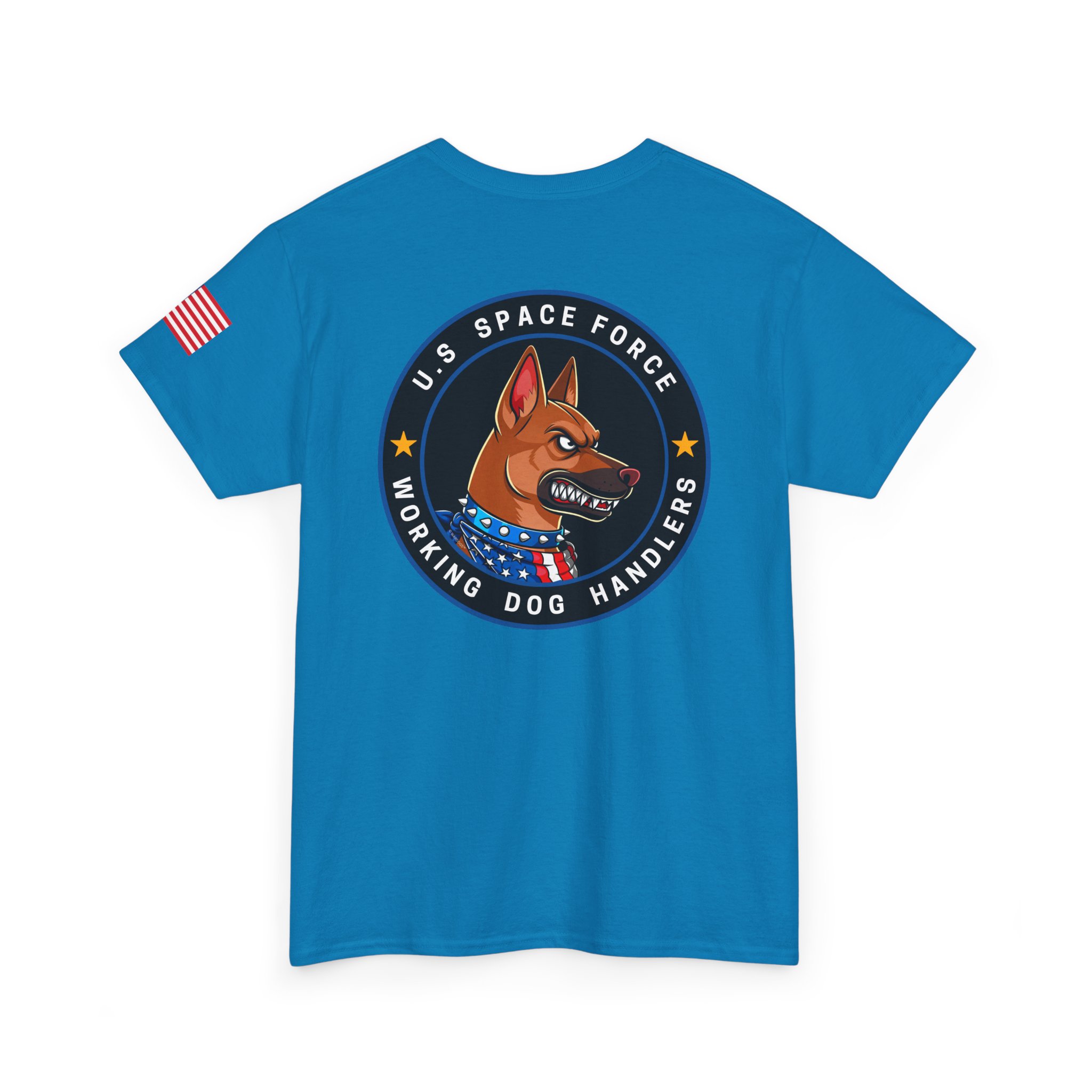 U.S. Space Force Working Dog Handlers T‑Shirt — K9 Patch Tee - Image 5