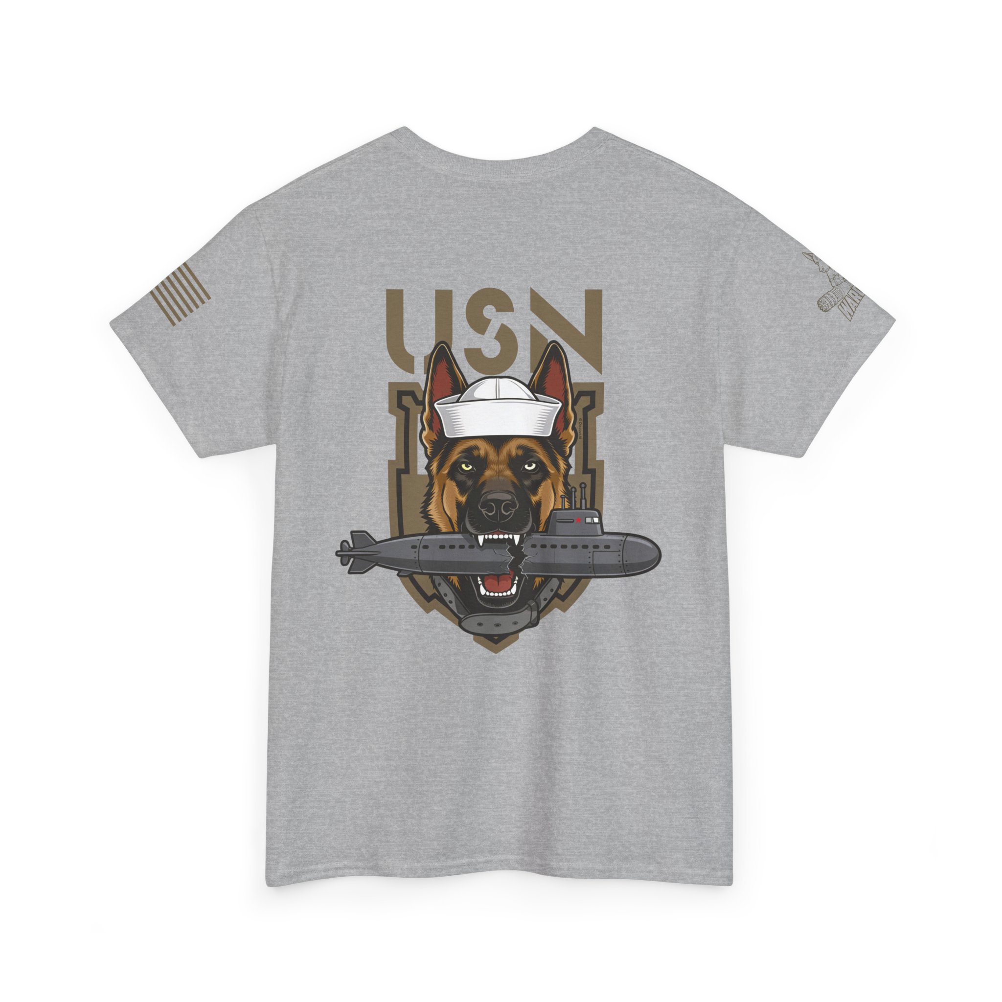 US Navy MWD K9 Defender Military T-Shirt - Image 16
