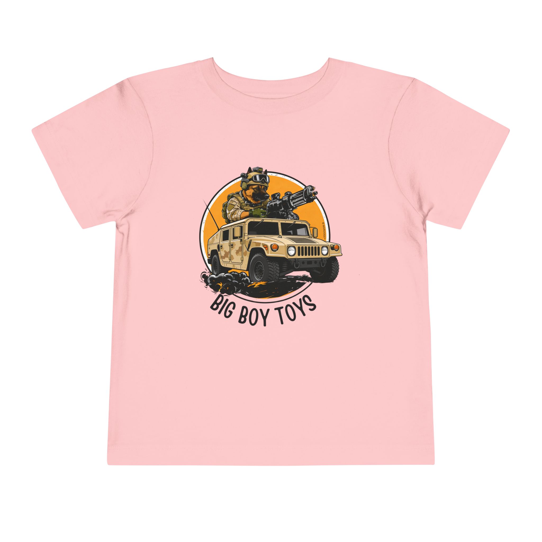 Toddlers' Adventure Tee — "Big Boy Toys" U.S. Marines Humvee & Driver Graphic - Image 13