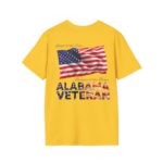 Alabama Veteran T-Shirt — Proud American Flag Military Tribute