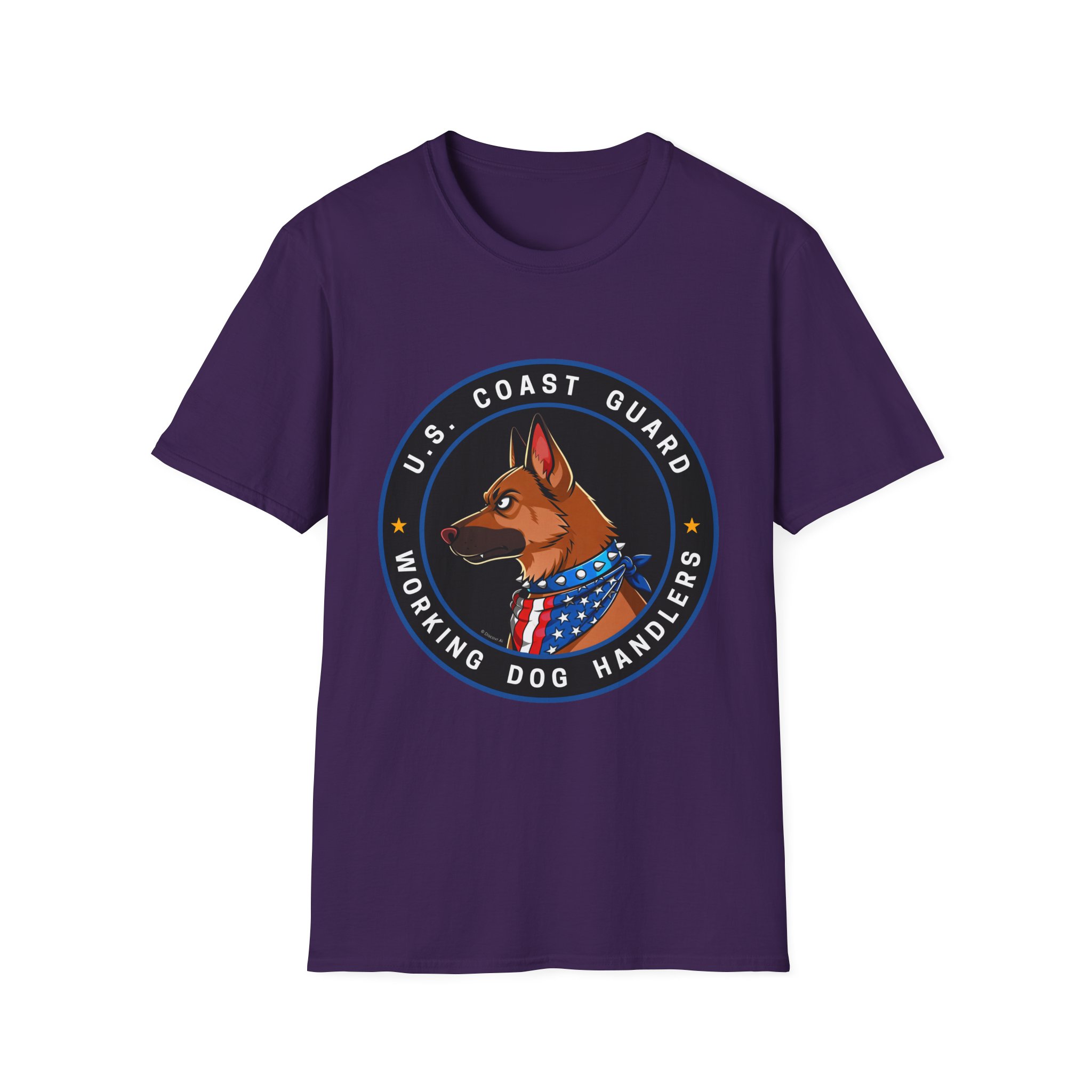 U.S. Coast Guard Working Dog Handlers T-Shirt - Image 10