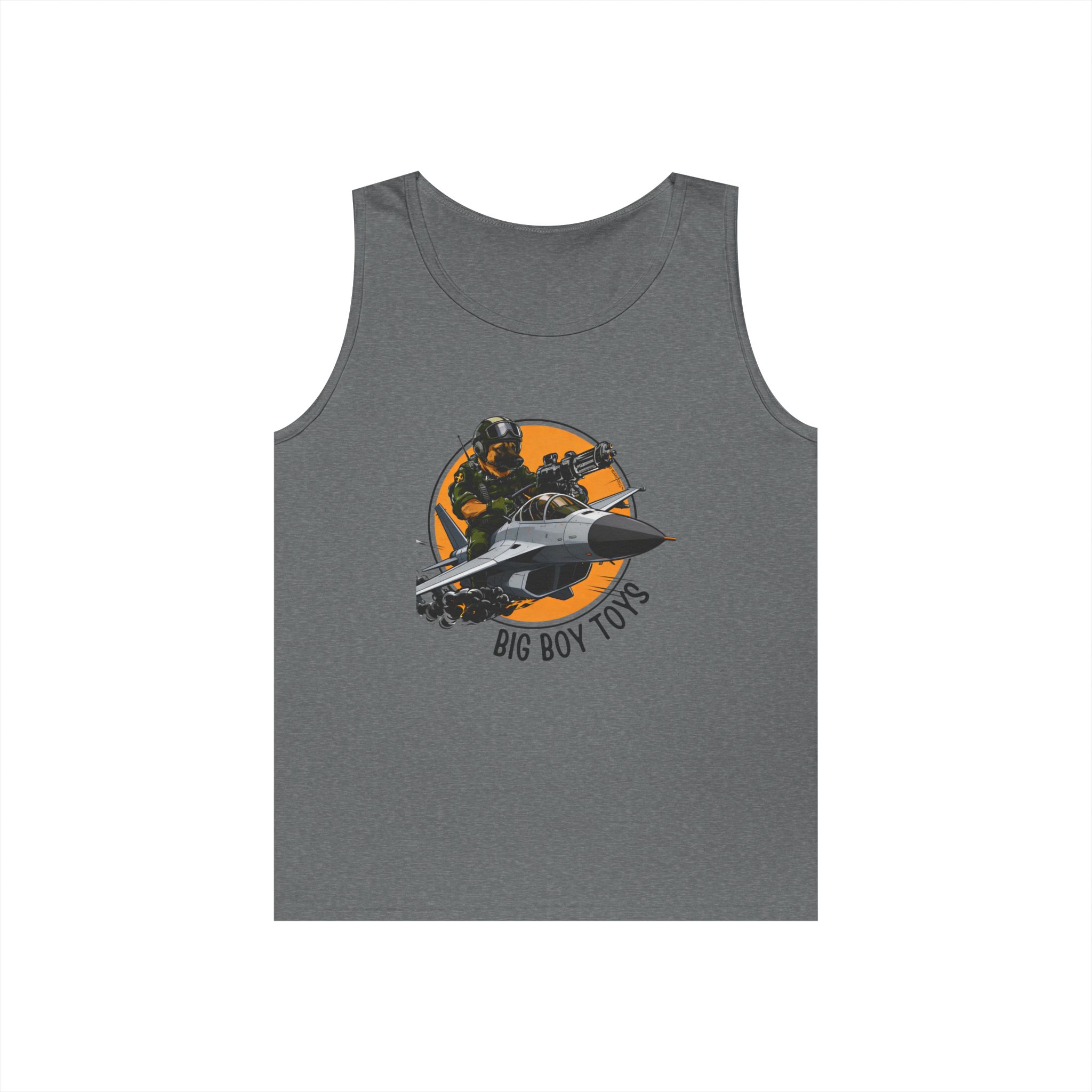 Copy of USAF 'Big Boy Toys' Tank Top - black text - Image 2