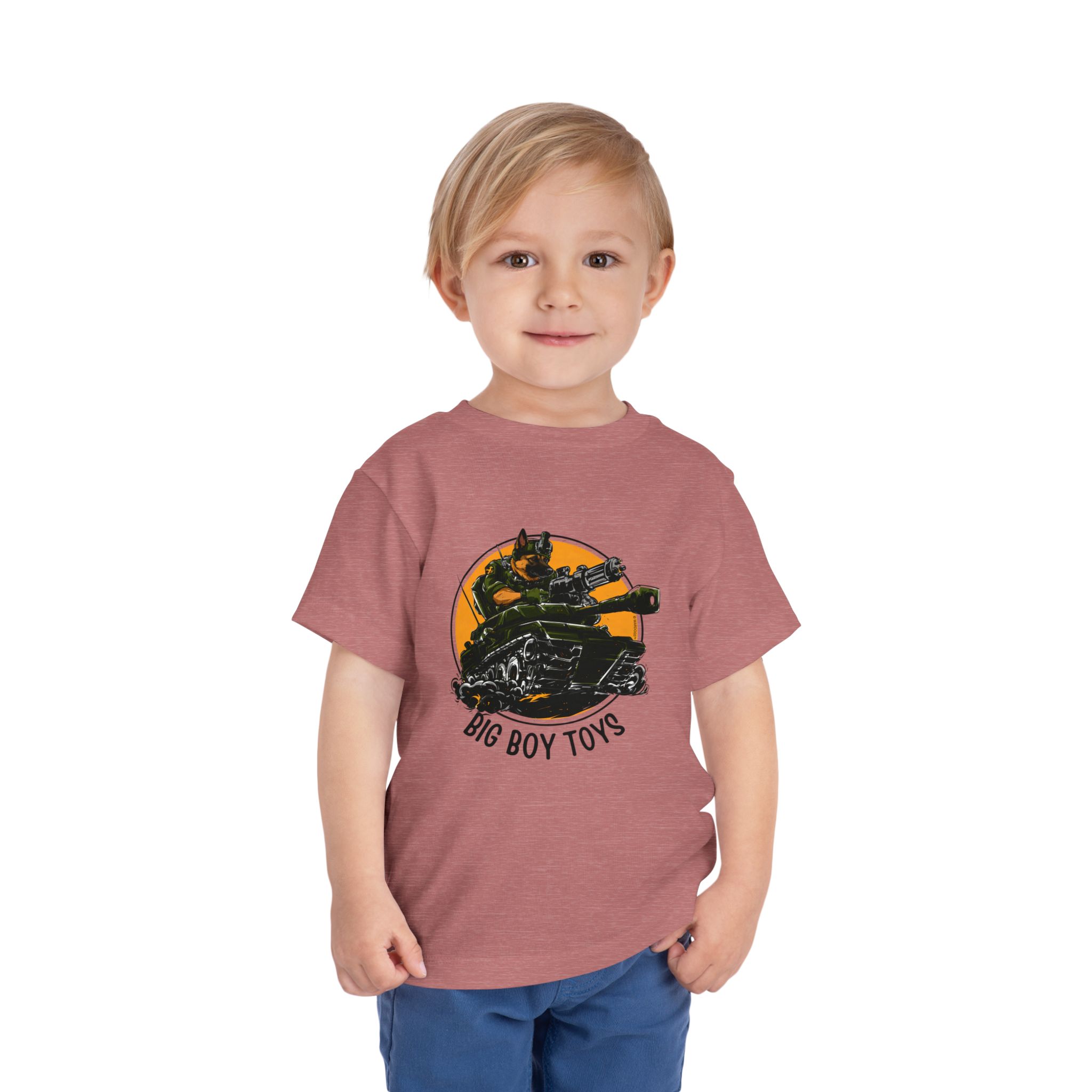 Big Boy Toys U.S. Army Tank - Toddler Short Sleeve Tee - Image 11