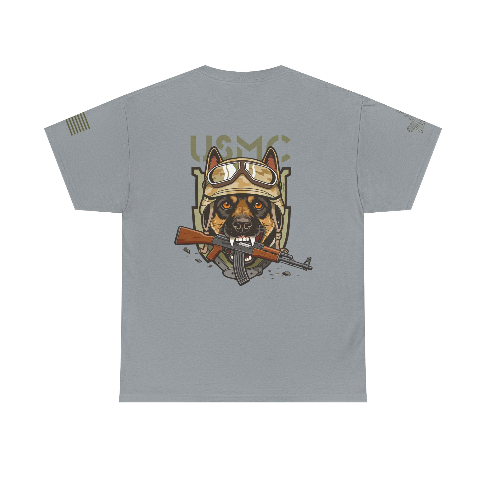 US Marine Corps MWD K9 Defender Military T-Shirt - Image 18