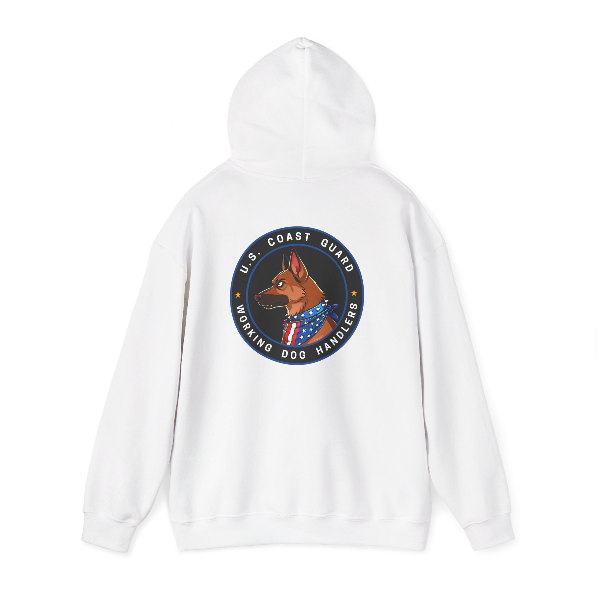 U.S. Coast Guard Working Dog Handlers Hoodie — Patriotic K9 Unit Pullover - Image 4