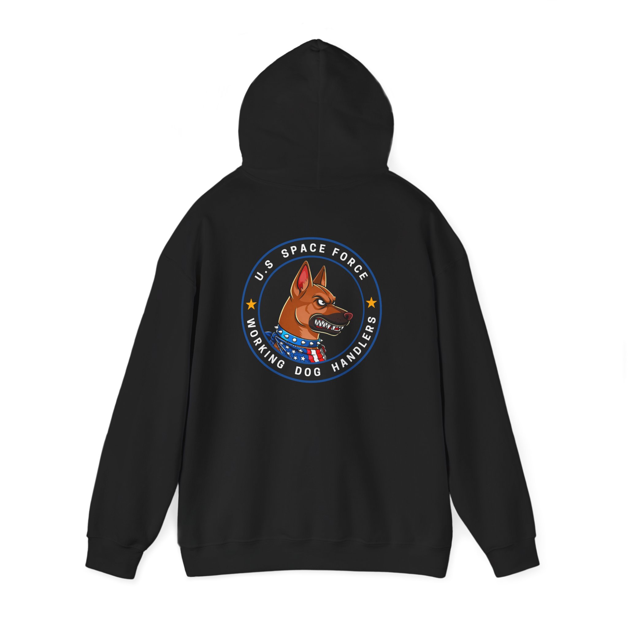 US Space Force Working Dog Handlers Hoodie — Patriotic K9 Unit Pullover - Image 8