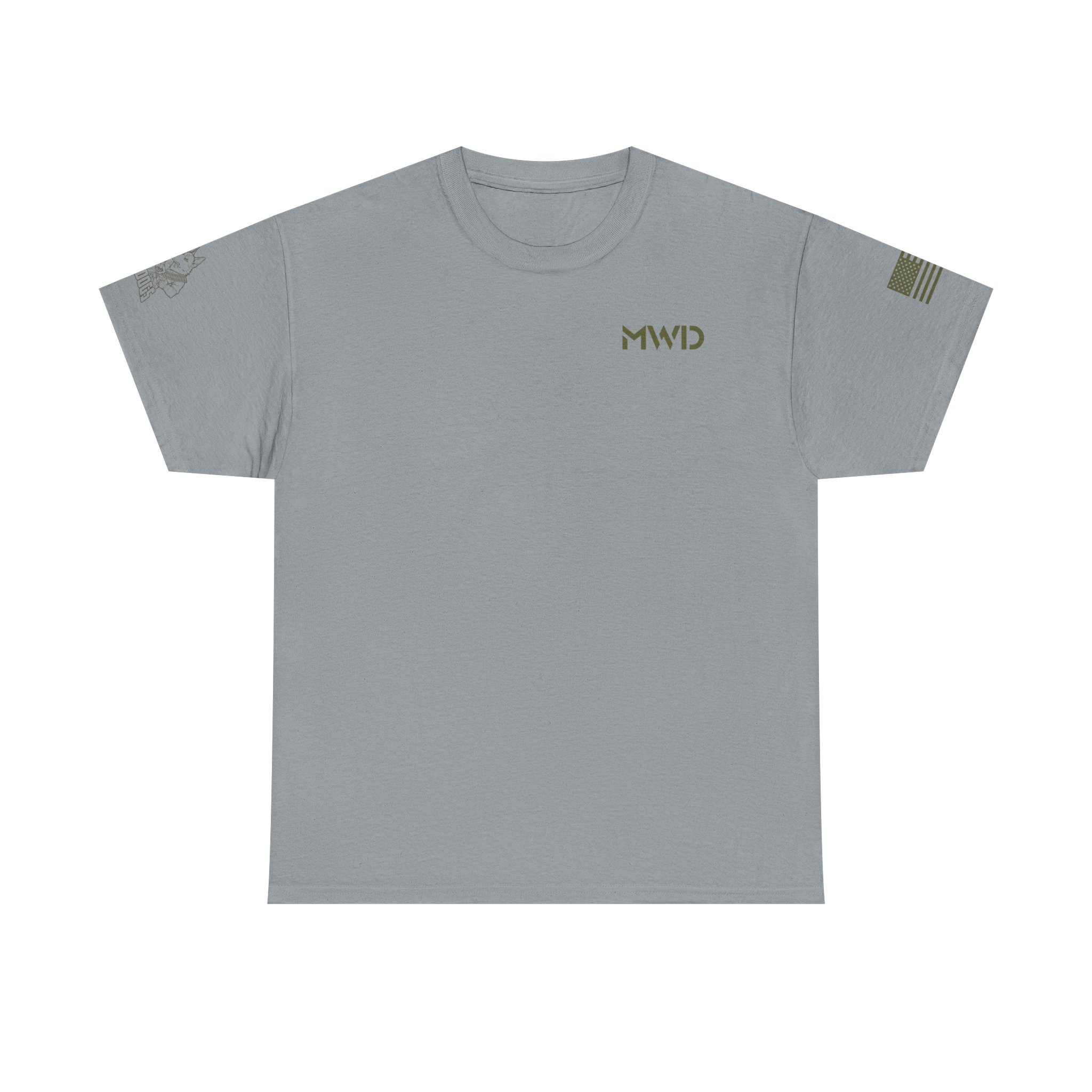 US Marine Corps MWD K9 Defender Military T-Shirt - Image 17
