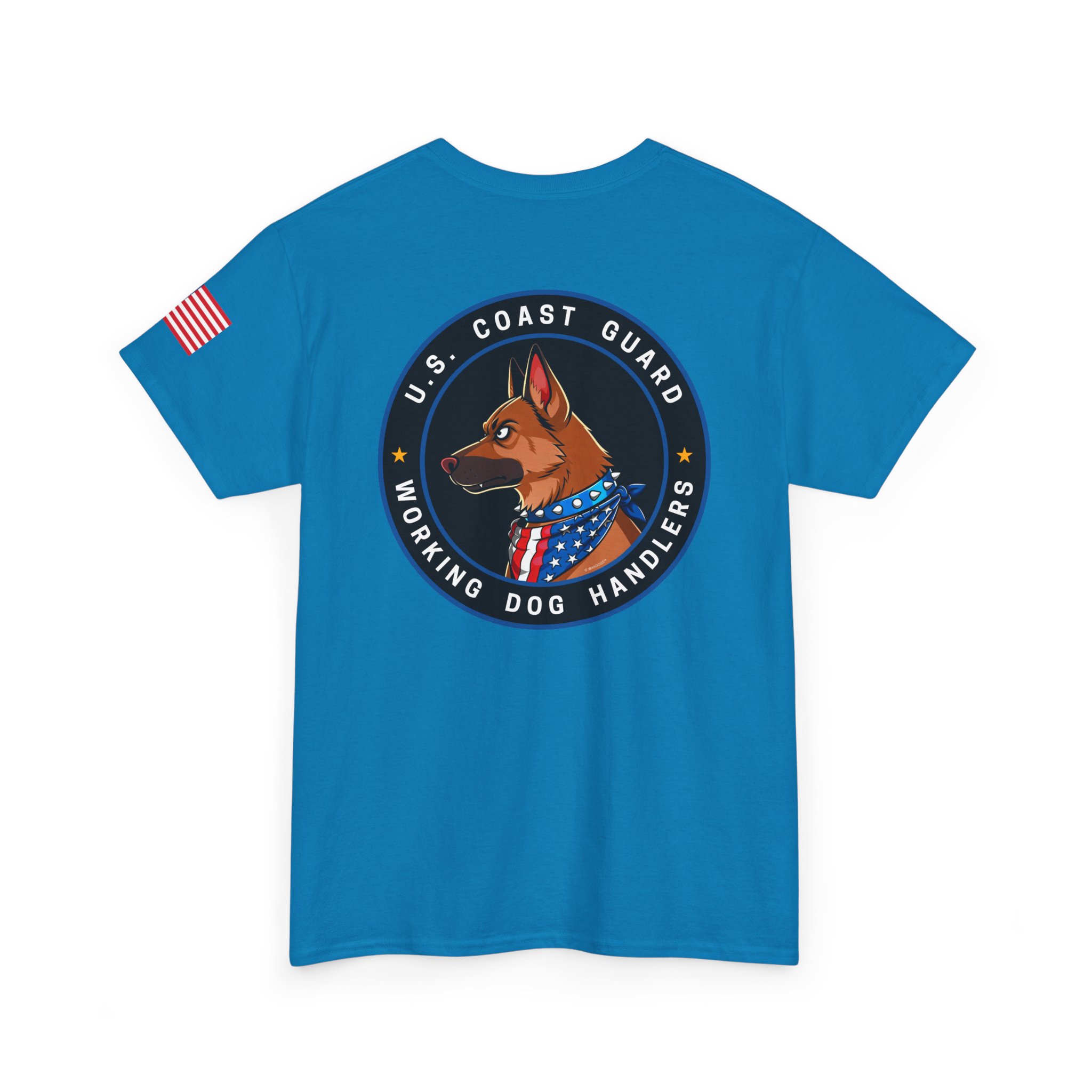 U.S. Coast Guard Working Dog Handlers T‑Shirt — K9 Patch Tee - Image 5
