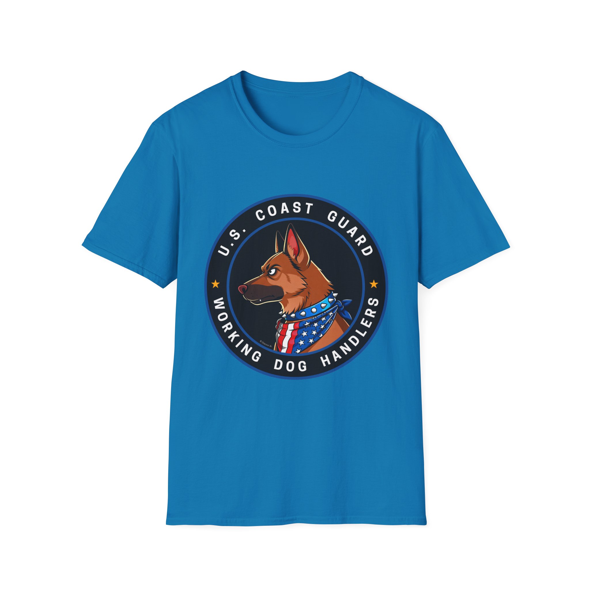 U.S. Coast Guard Working Dog Handlers T-Shirt - Image 8