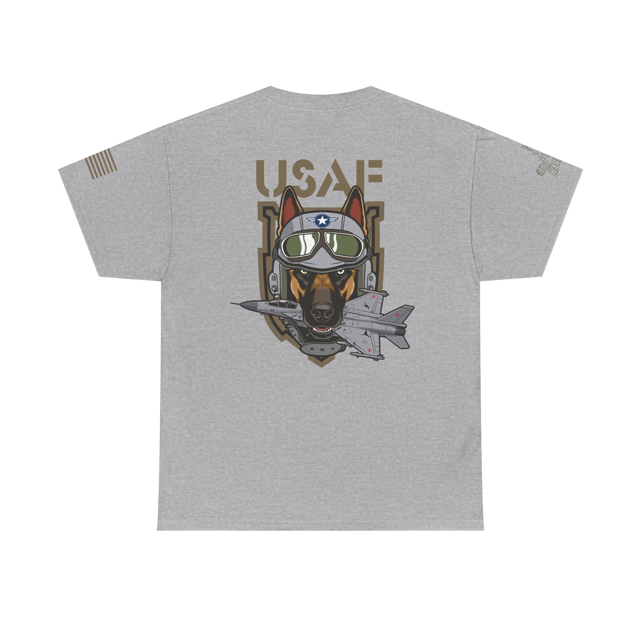 US Air Force MWD K9 Defender Military T-Shirt - Image 14