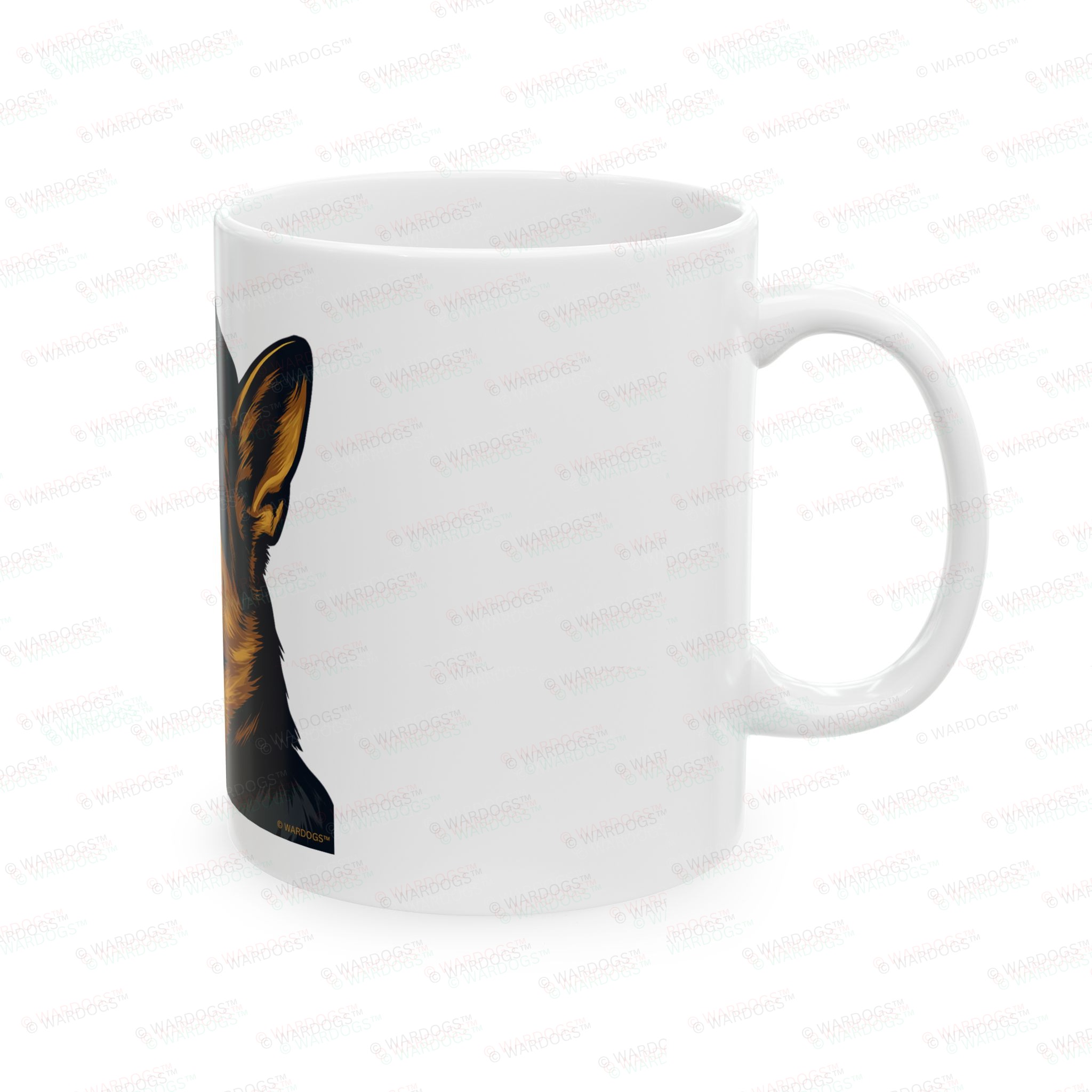 DEFENSOR FORTIS Military K9 Ceramic Mug – Military Beret Dog Coffee Cup (11oz/15oz) - Image 4