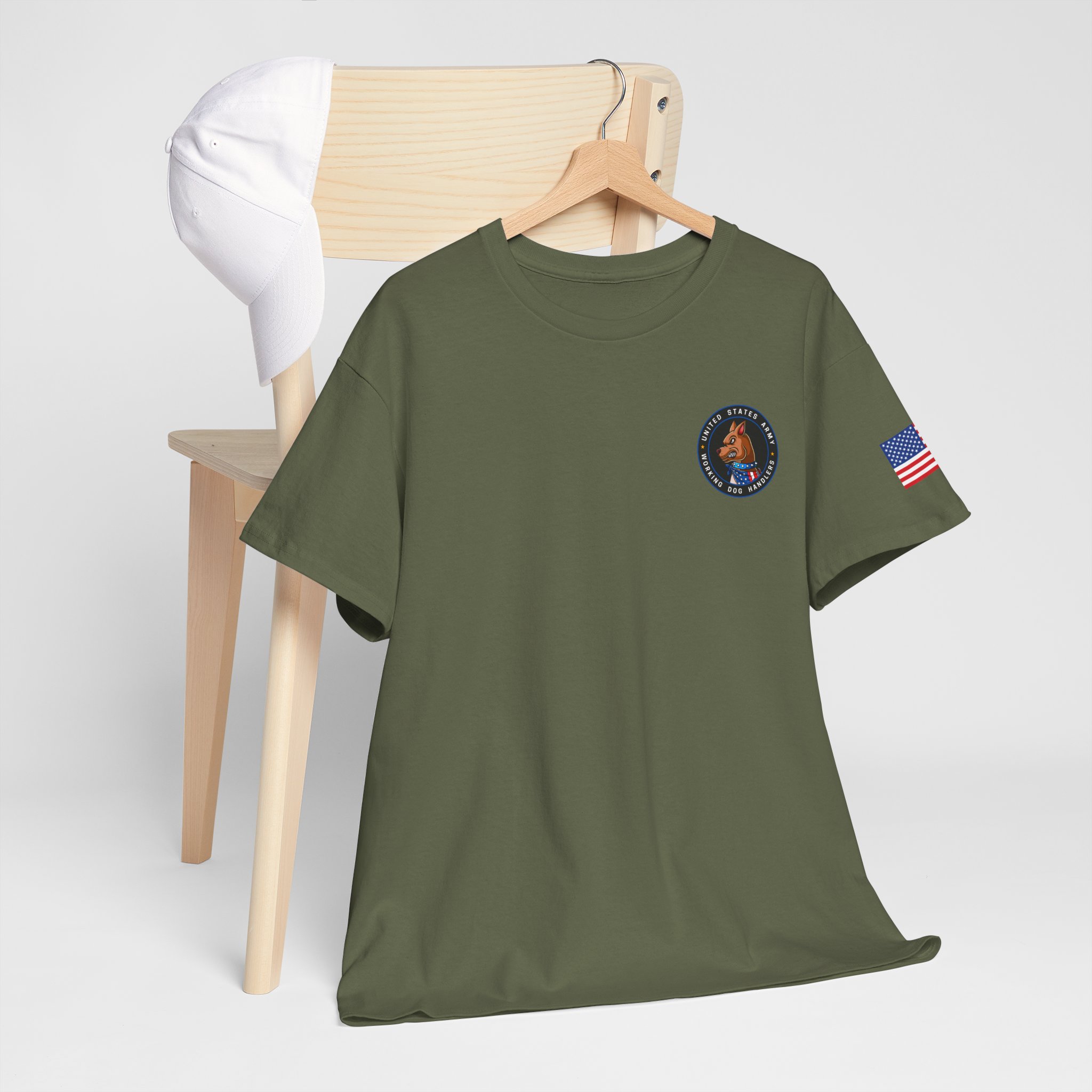 U. S. Army Working Dog Handlers T‑Shirt — K9 Patch Tee - Image 12