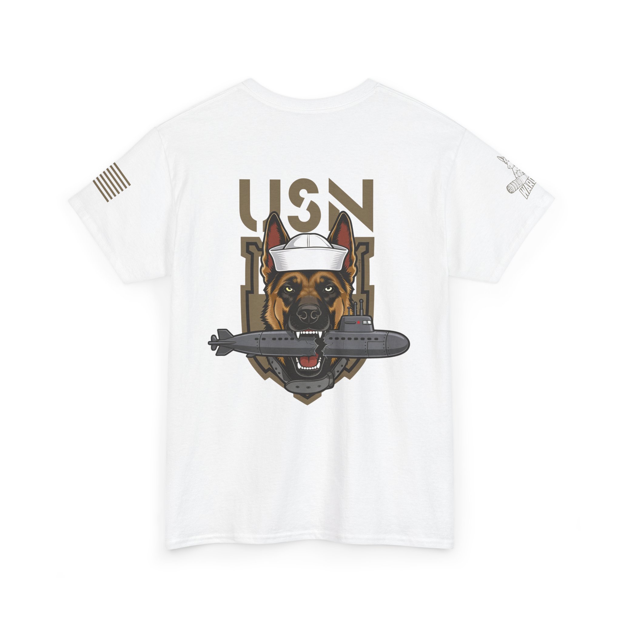 US Navy MWD K9 Defender Military T-Shirt - Image 8