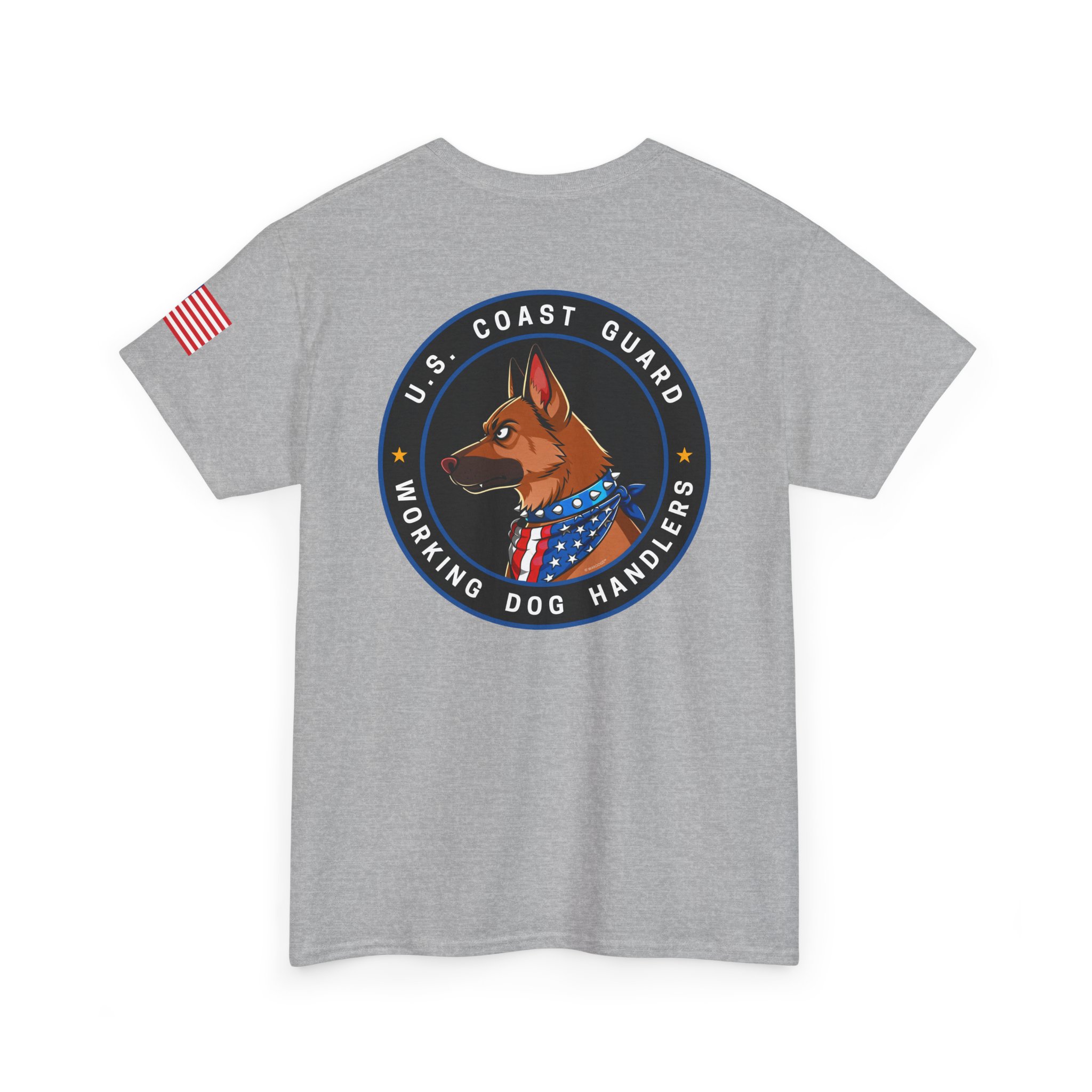 U.S. Coast Guard Working Dog Handlers T‑Shirt — K9 Patch Tee - Image 14
