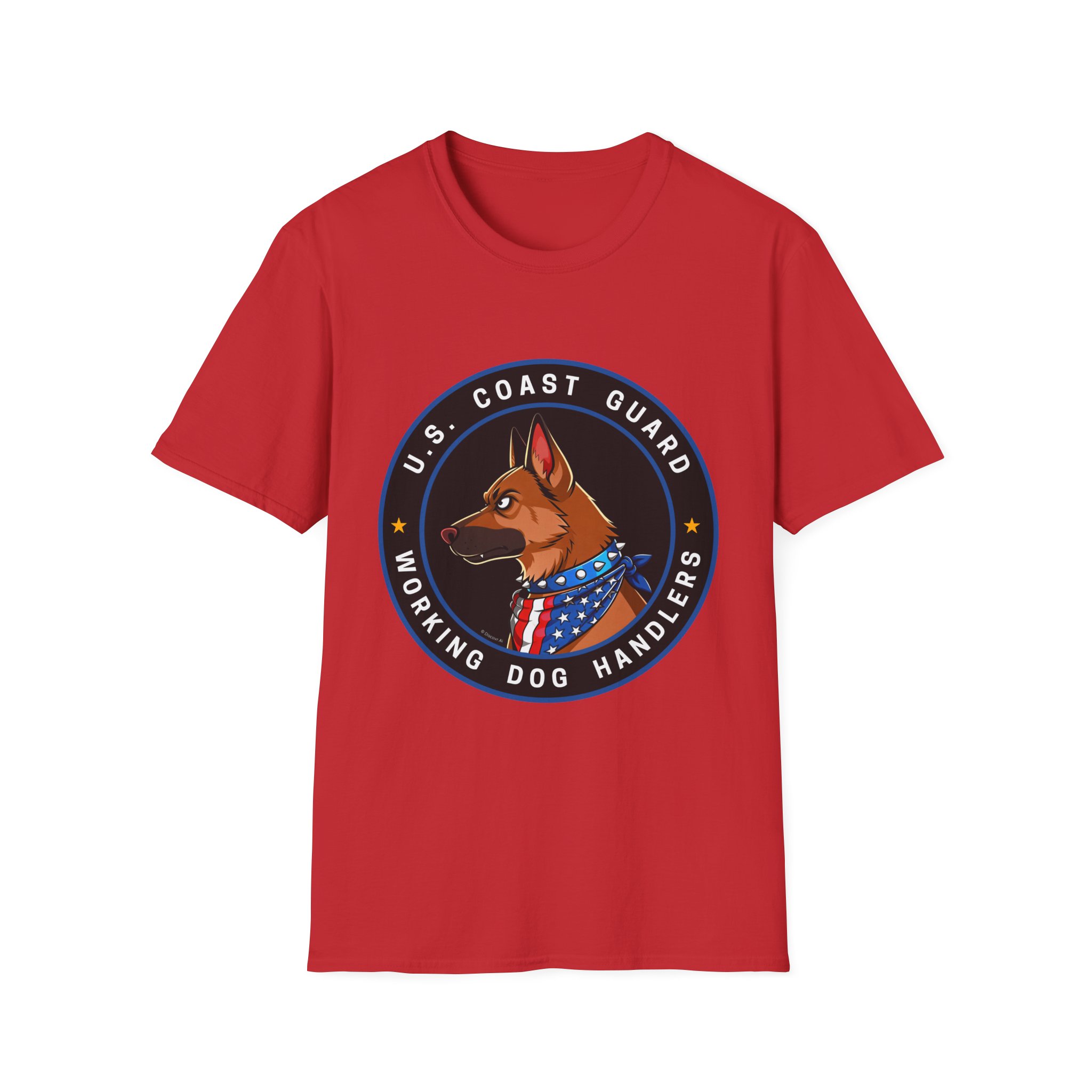 U.S. Coast Guard Working Dog Handlers T-Shirt - Image 12