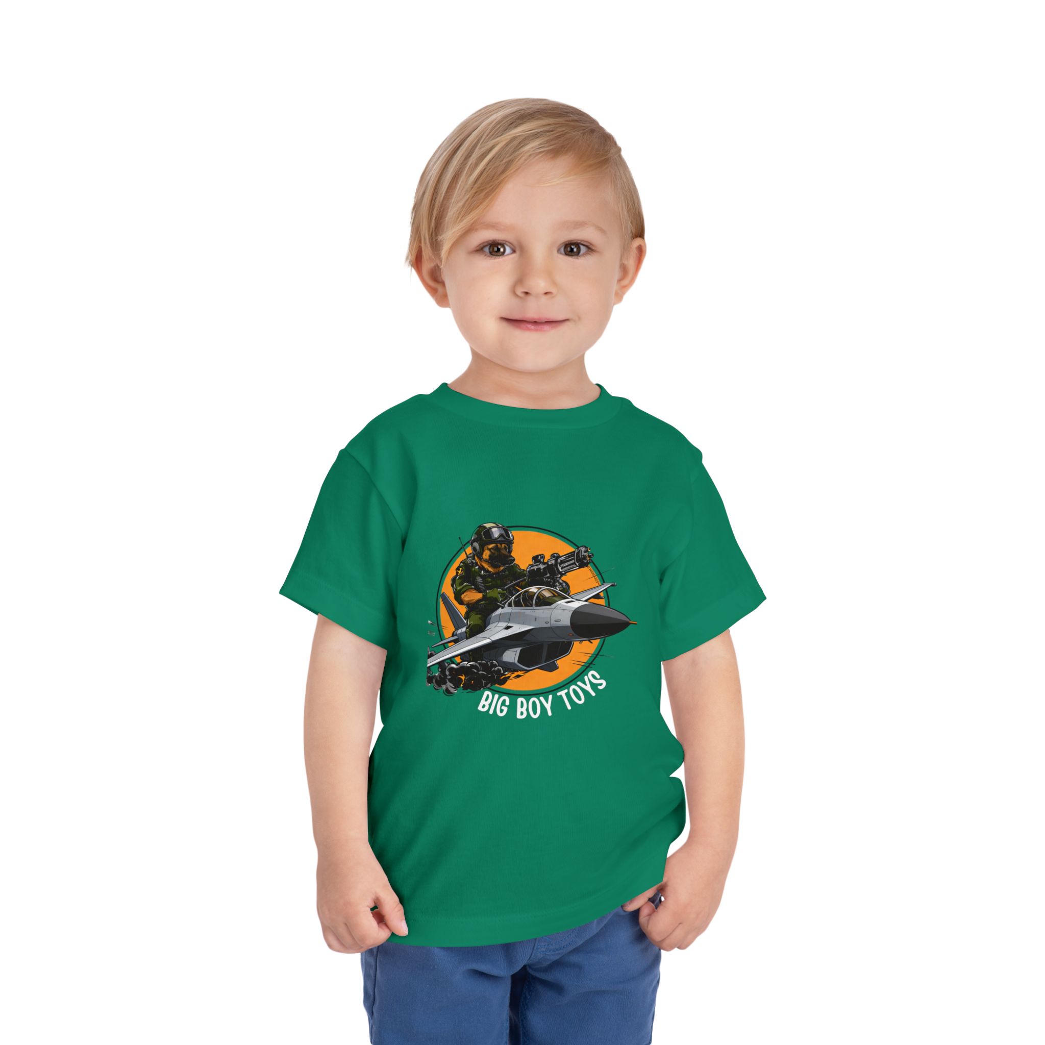 Toddler Jet Fighter Tee – Cool Air Force Pilot Aircraft Graphic Shirt for Kids - Image 11