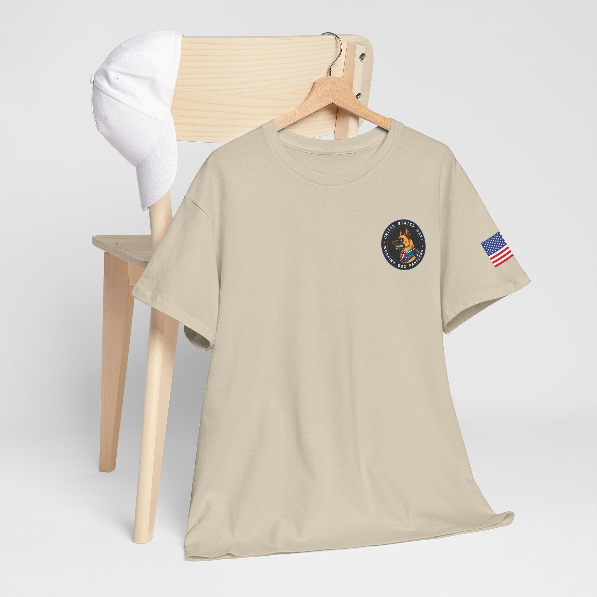 U.S. Navy Working Dog Handlers T‑Shirt — K9 Patch Tee - Image 4