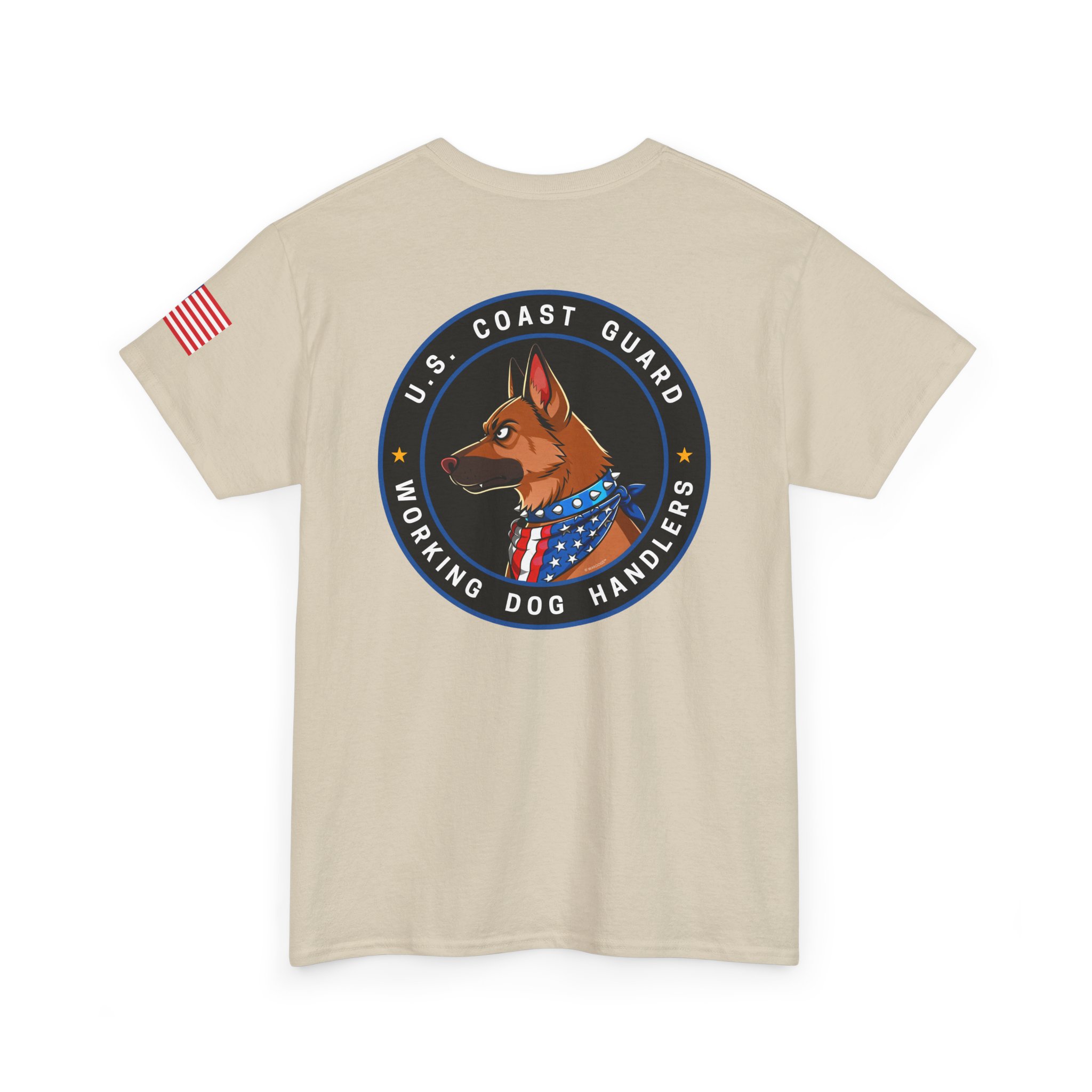 U.S. Coast Guard Working Dog Handlers T‑Shirt — K9 Patch Tee - Image 11