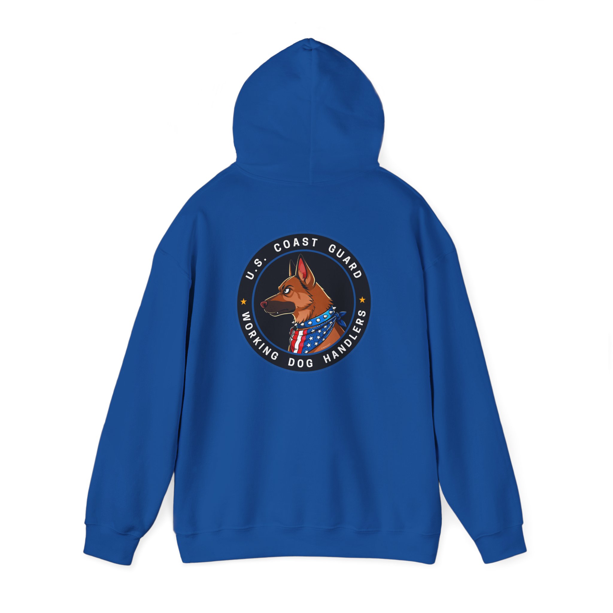 U.S. Coast Guard Working Dog Handlers Hoodie — Patriotic K9 Unit Pullover - Image 14