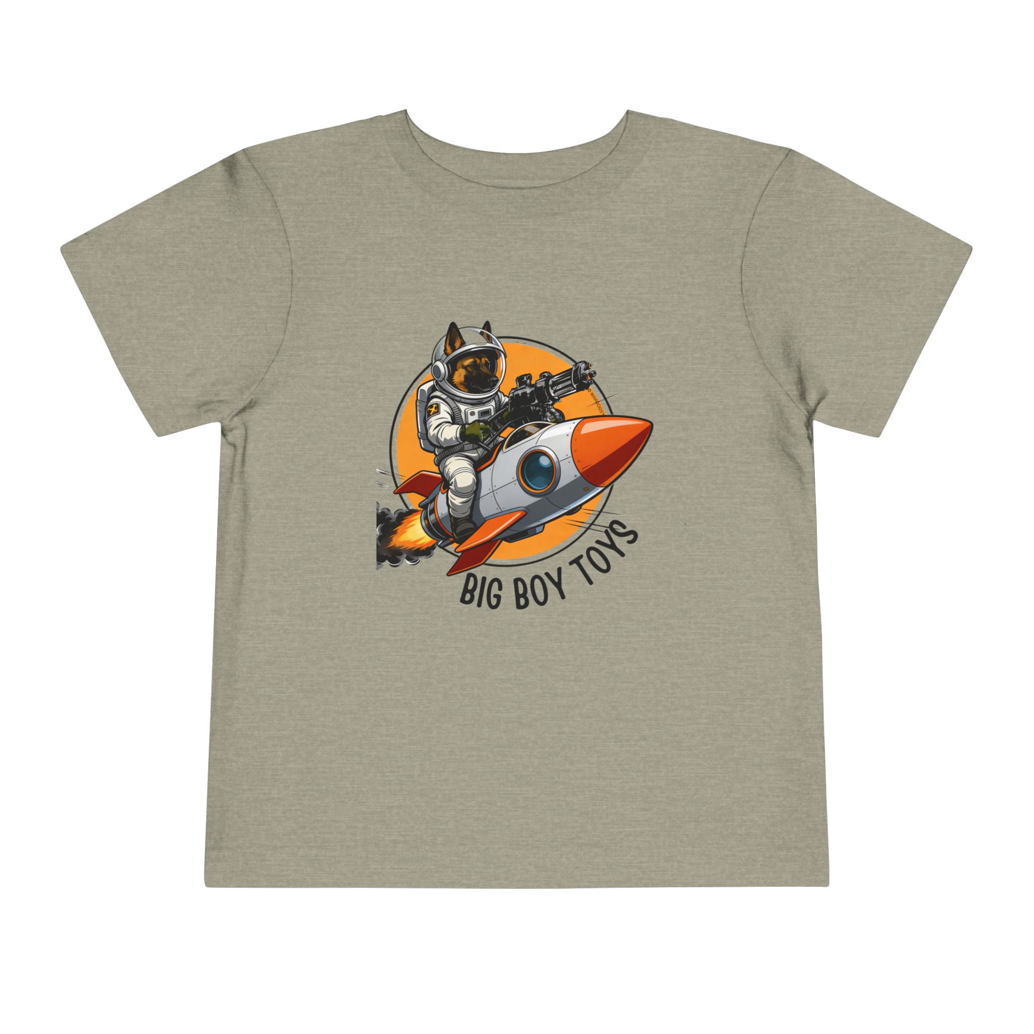 Toddler Tee — Astronaut U.S. Space Force Rocket Graphic Kids Shirt - Image 11