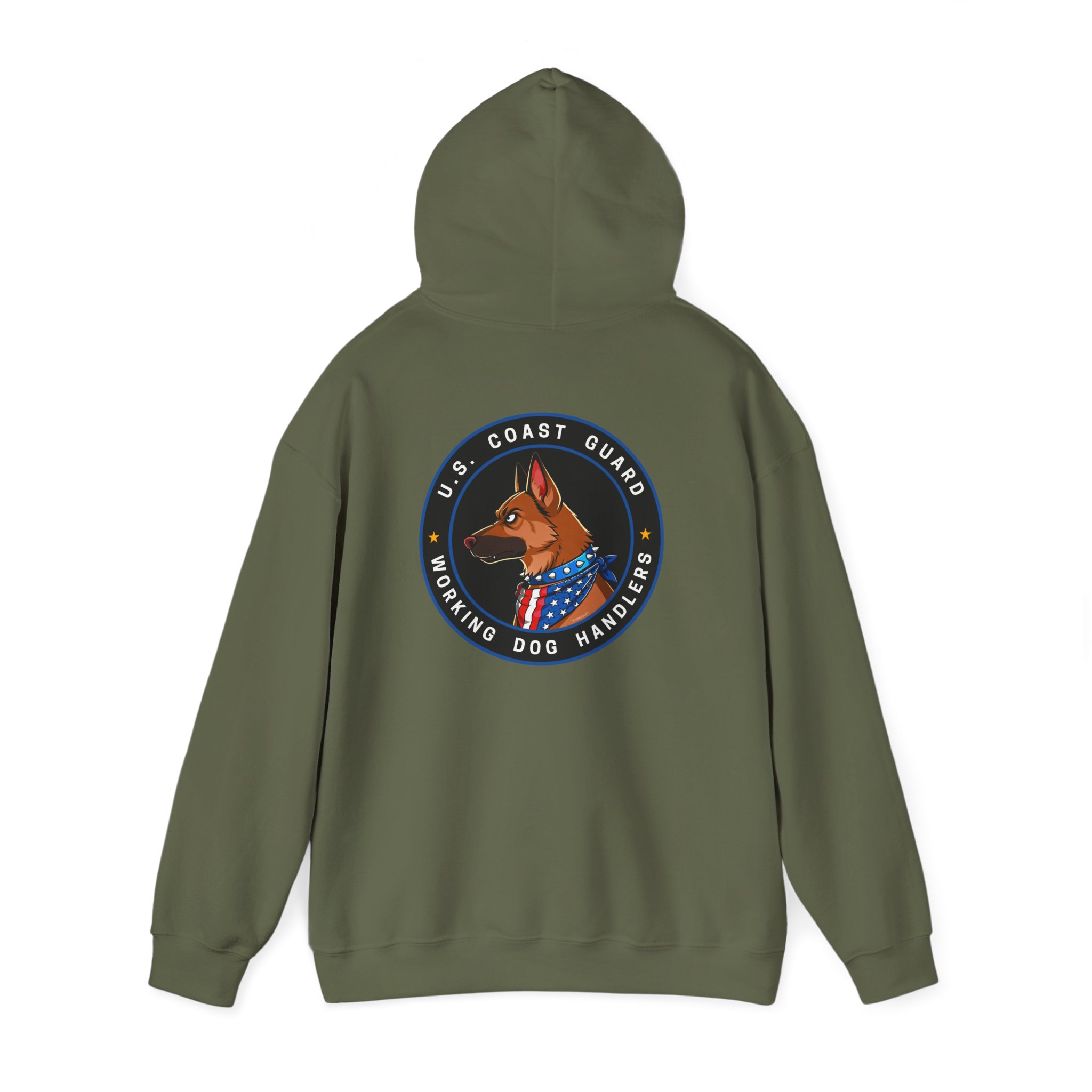 U.S. Coast Guard Working Dog Handlers Hoodie — Patriotic K9 Unit Pullover - Image 12