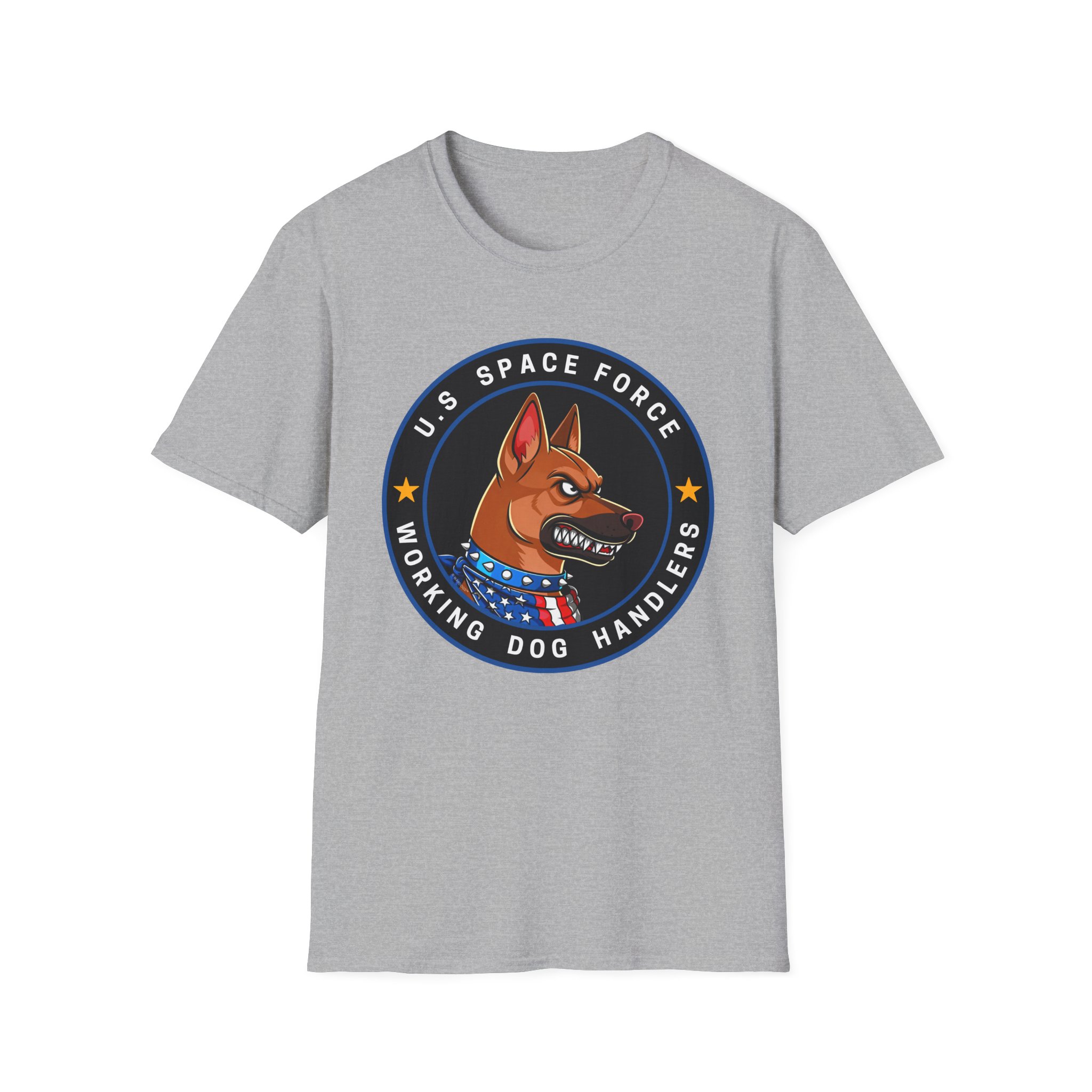 U.S. Space Force Working Dog Handlers T-Shirt - Image 4