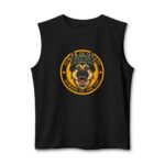 Beware The Dog Muscle Tank — K9 Graphic Tank Top | US ARMY