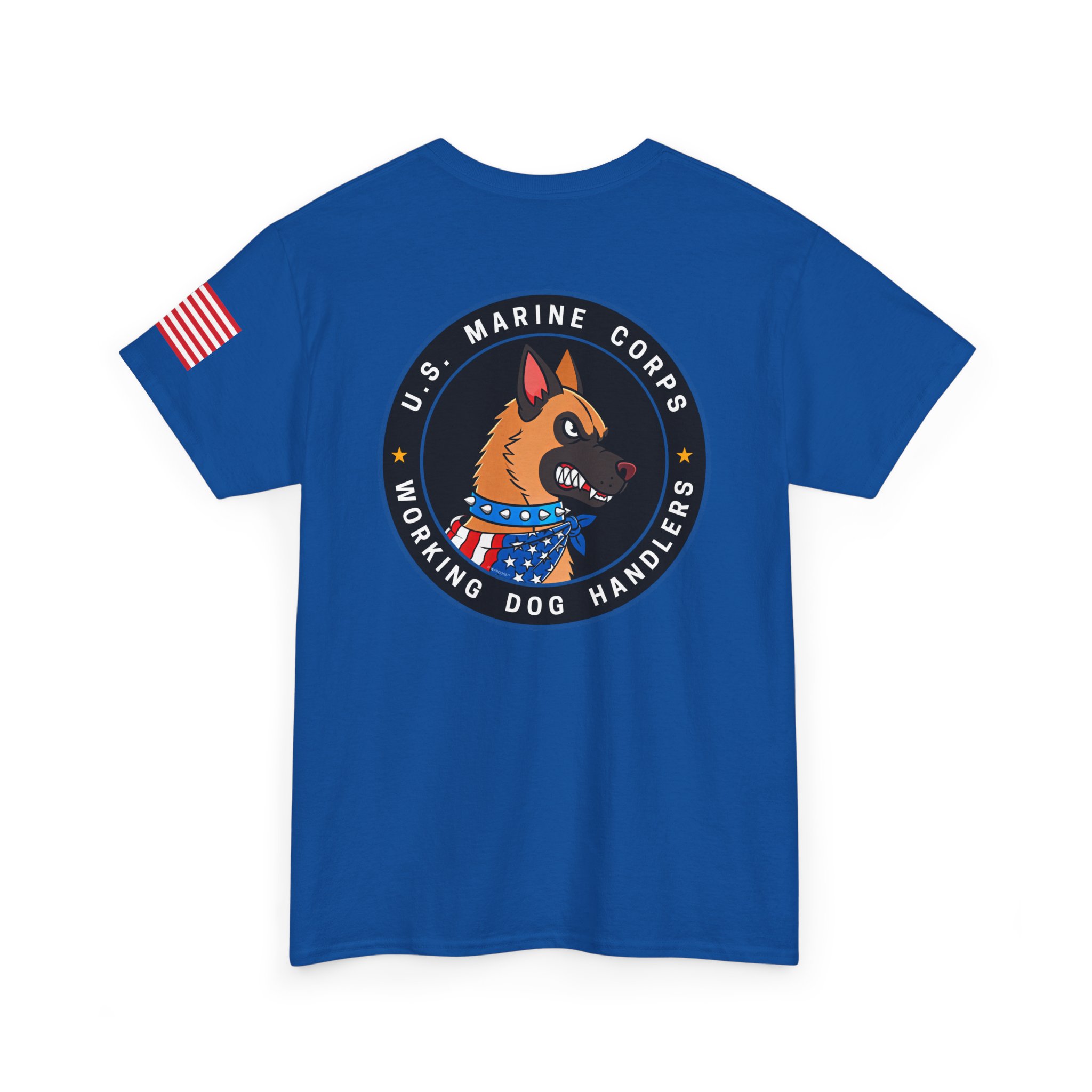 U. S. Marine Corps Working Dog Handlers T‑Shirt — K9 Patch Tee - Image 19