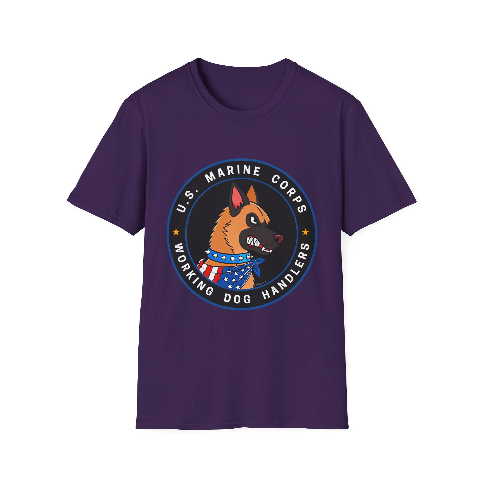 U.S. Marine Corps Working Dog Handlers T-Shirt - Image 10