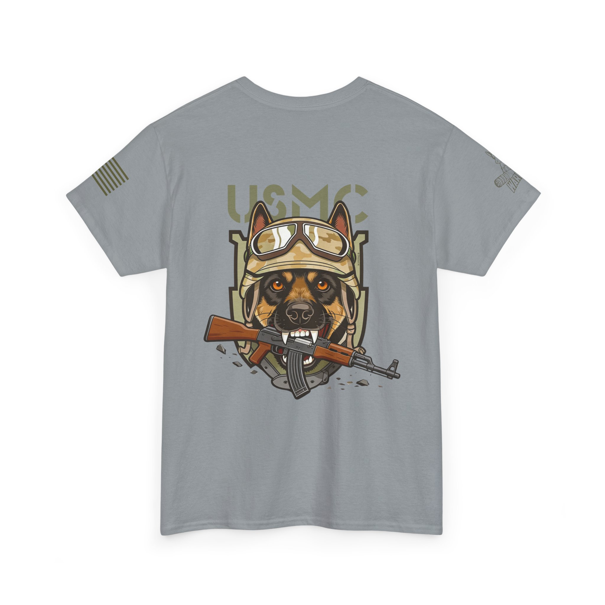 US Marine Corps MWD K9 Defender Military T-Shirt - Image 20